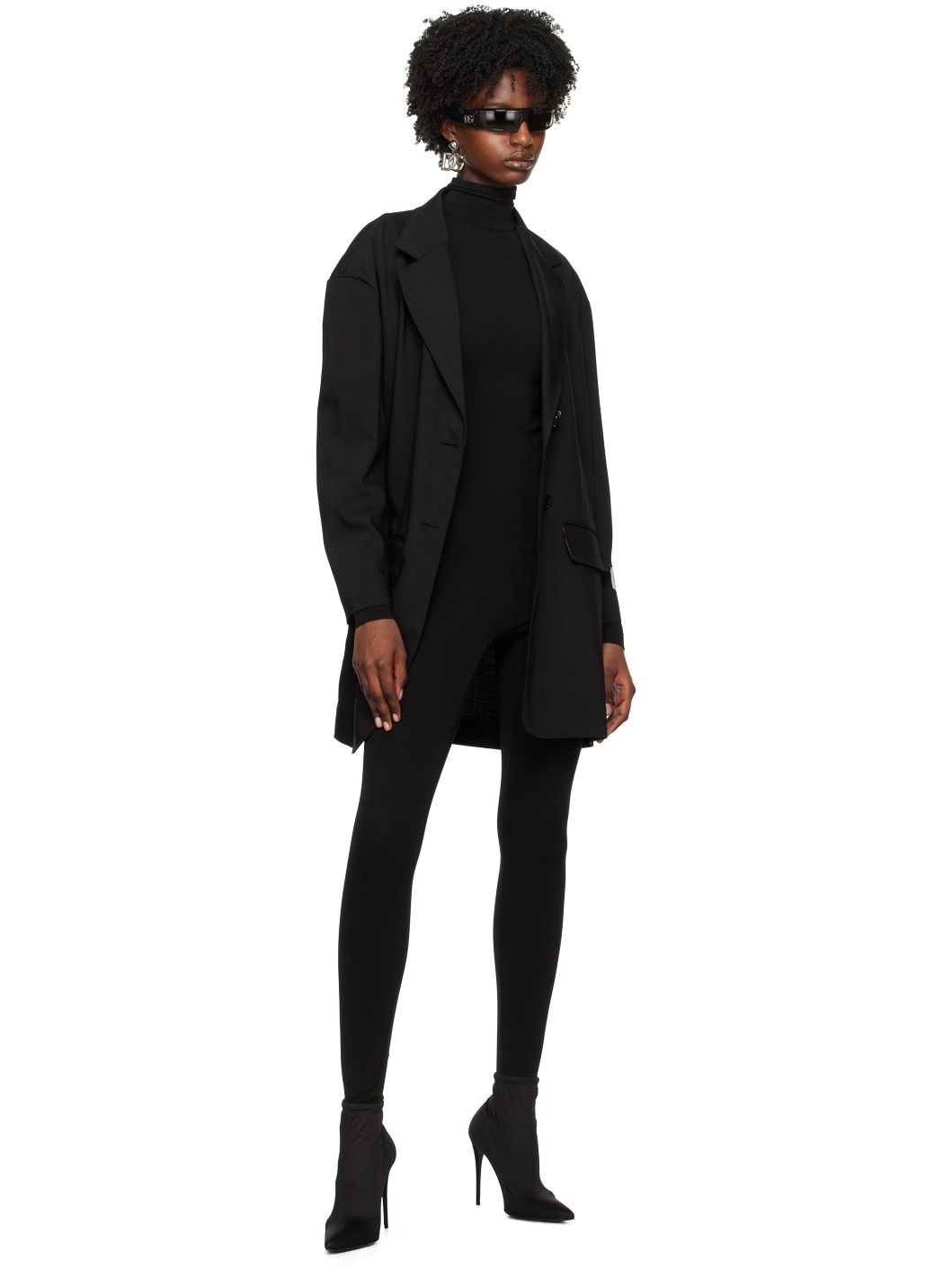 Dolce & Gabbana o1y0825 Blazer in Black Size M / US 6-8 / IT 42-44 - 4 Thumbnail