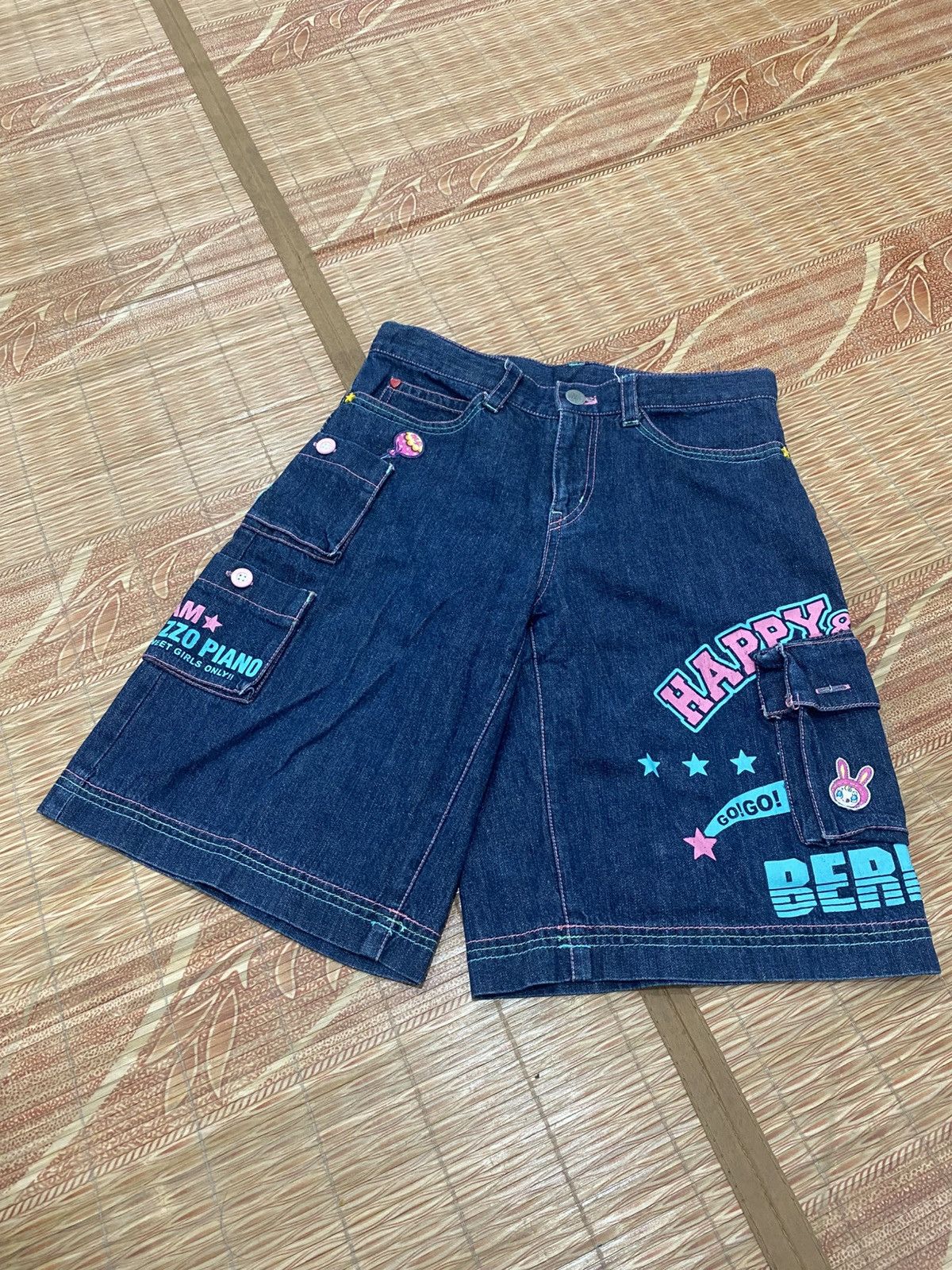 Angel Blue × Hysteric Glamour × Japanese Brand 💸BINDINGOFFER💸Mezzo Piano Japanese Short Angel Size 26" / US 2 / IT 38 - 1 Thumbnail