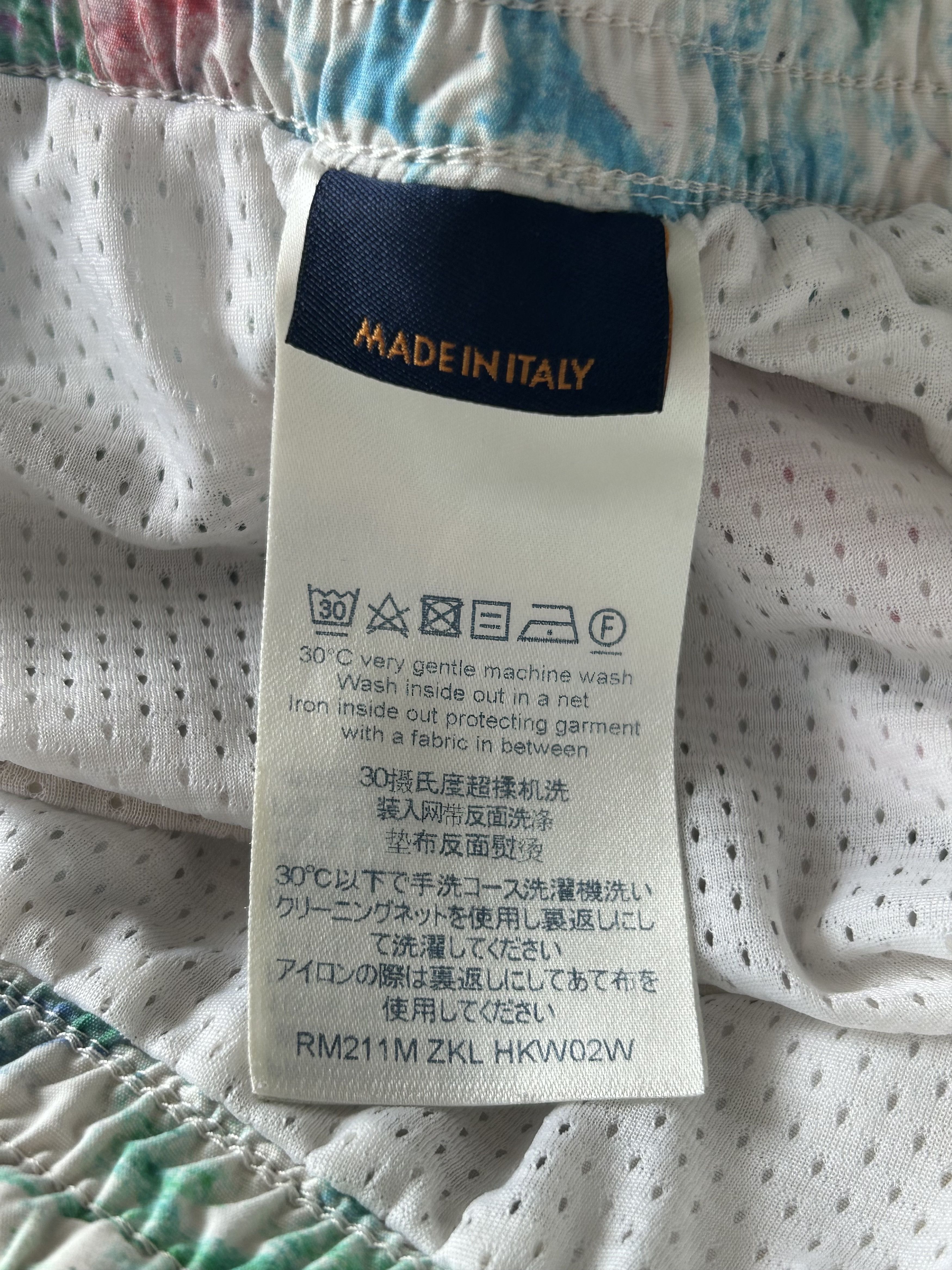Louis Vuitton Louis Vuitton White Multicolor Pastel Monogram Swimshorts Size US 30 / EU 46 - 4 Thumbnail