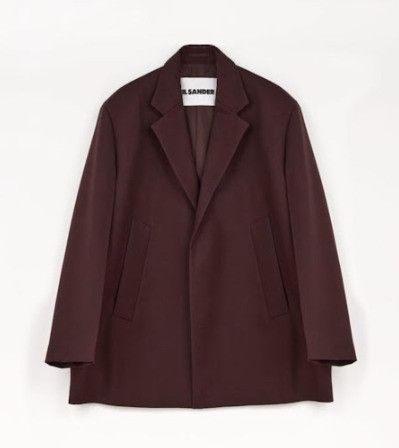 Jil Sander o1w1db11025 Jacket in Burgundy Size US L / EU 52-54 / 3 - 1 Preview