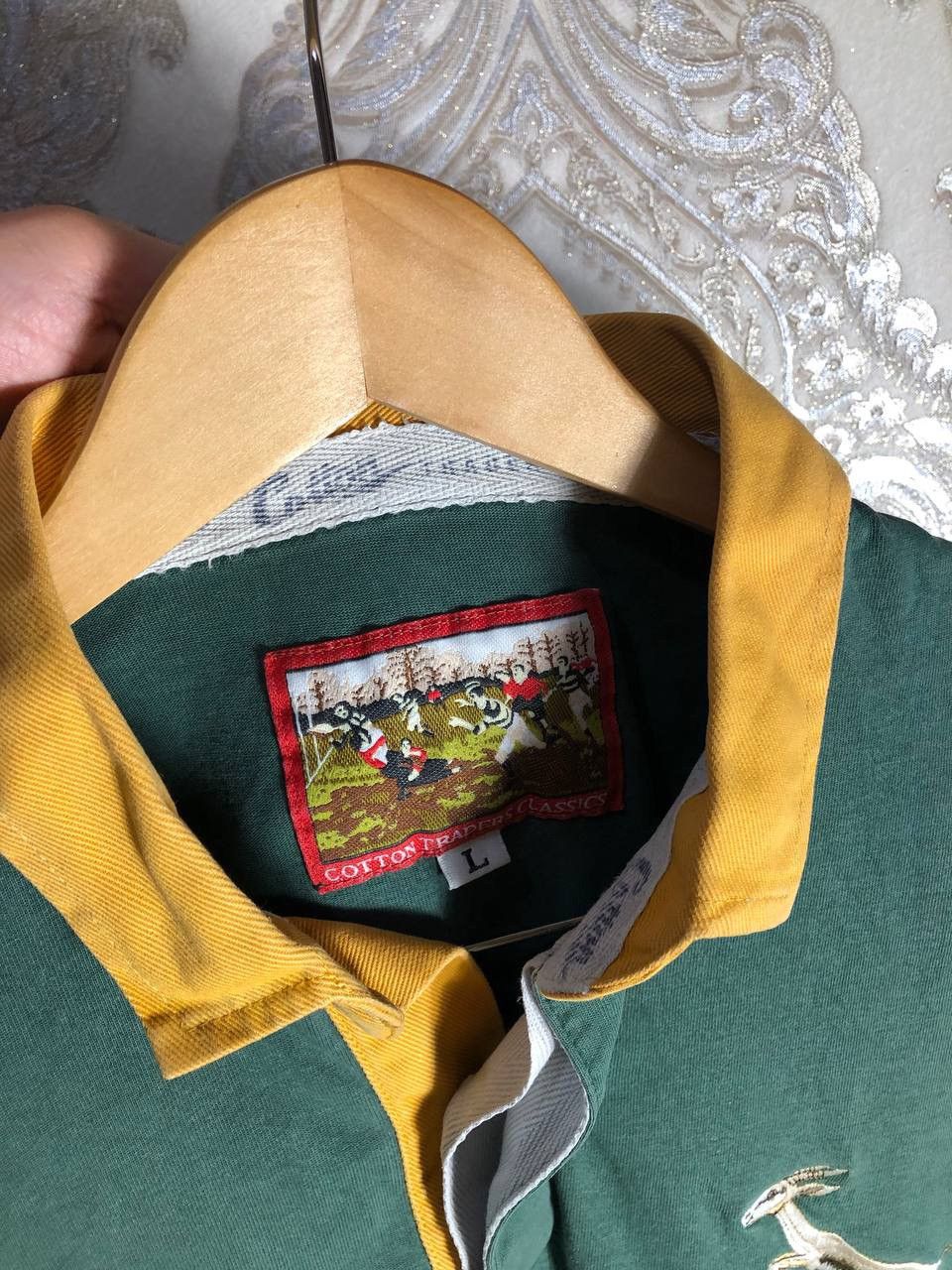 Canterbury of New Zealand × Cotton Traders VERY RARE COTTON TRADERS AFRICA RUGBY JERSEY RETRO 90s Y2K Size US L / EU 52-54 / 3 - 3 Thumbnail