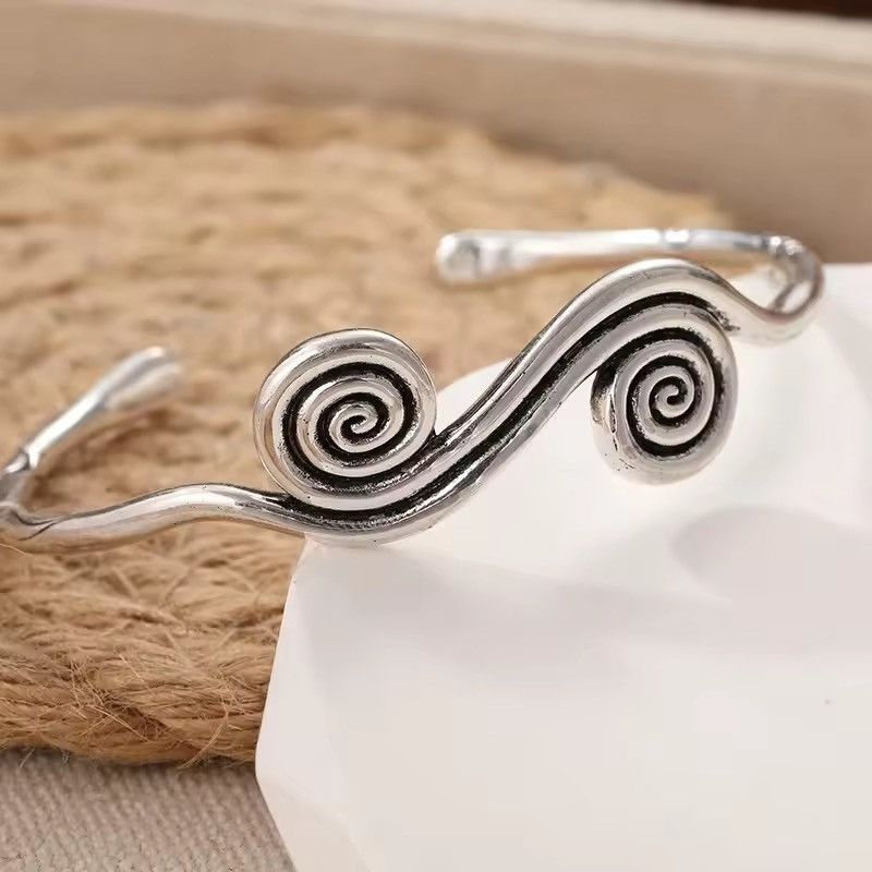 Jewelry Vintage Style Bohemian Ethnic Spirals Bracelet Size ONE SIZE - 4 Thumbnail