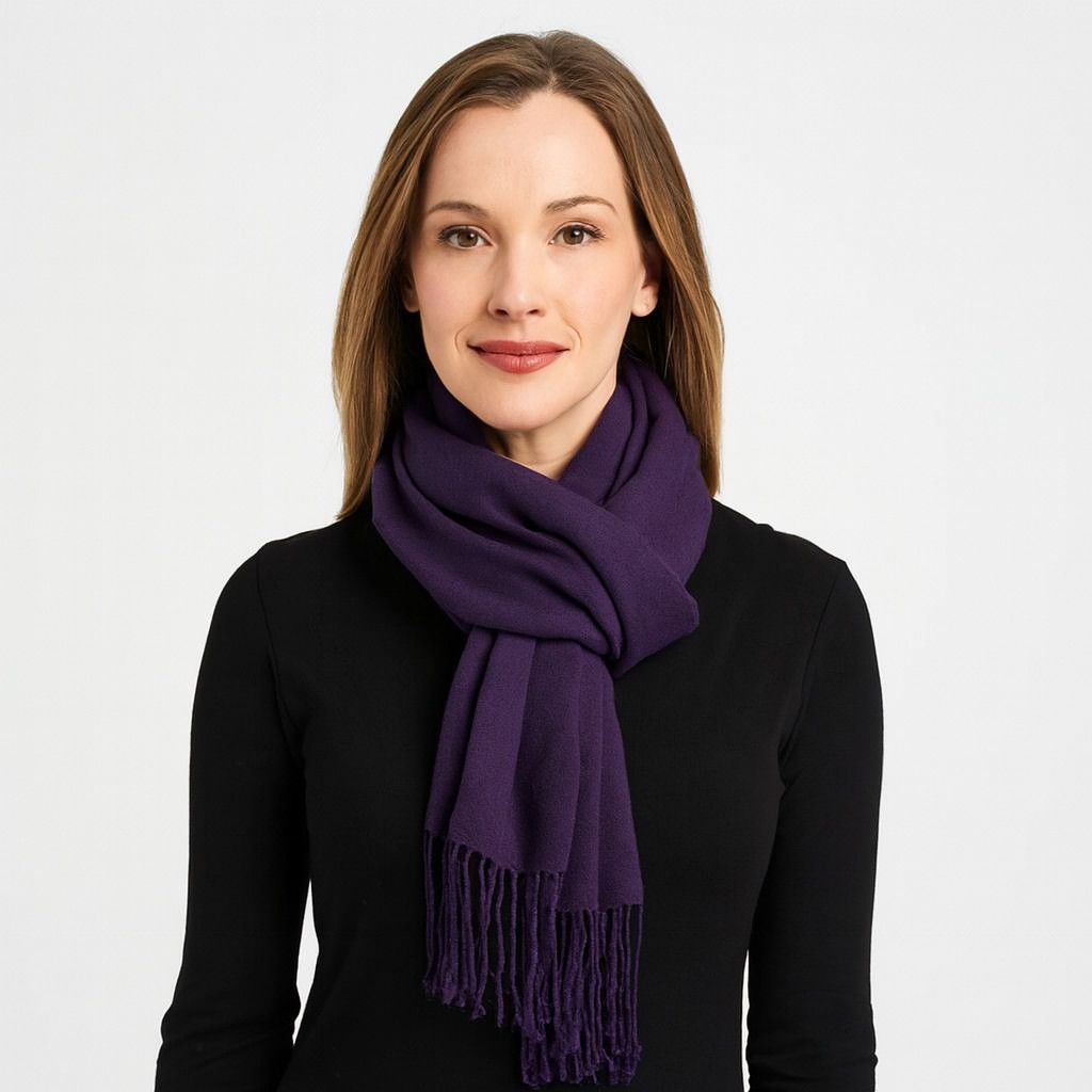 Love Quotes Fringed Shawl Scarf Wrap Outdoor Travel Winter