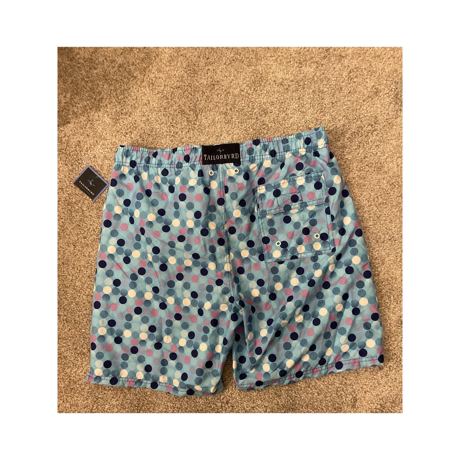 Tailorbyrd NWT TailorByrd Men's UV Protection Quick Dry Swim Trunks, XL Size US 36 / EU 52 - 5 Thumbnail