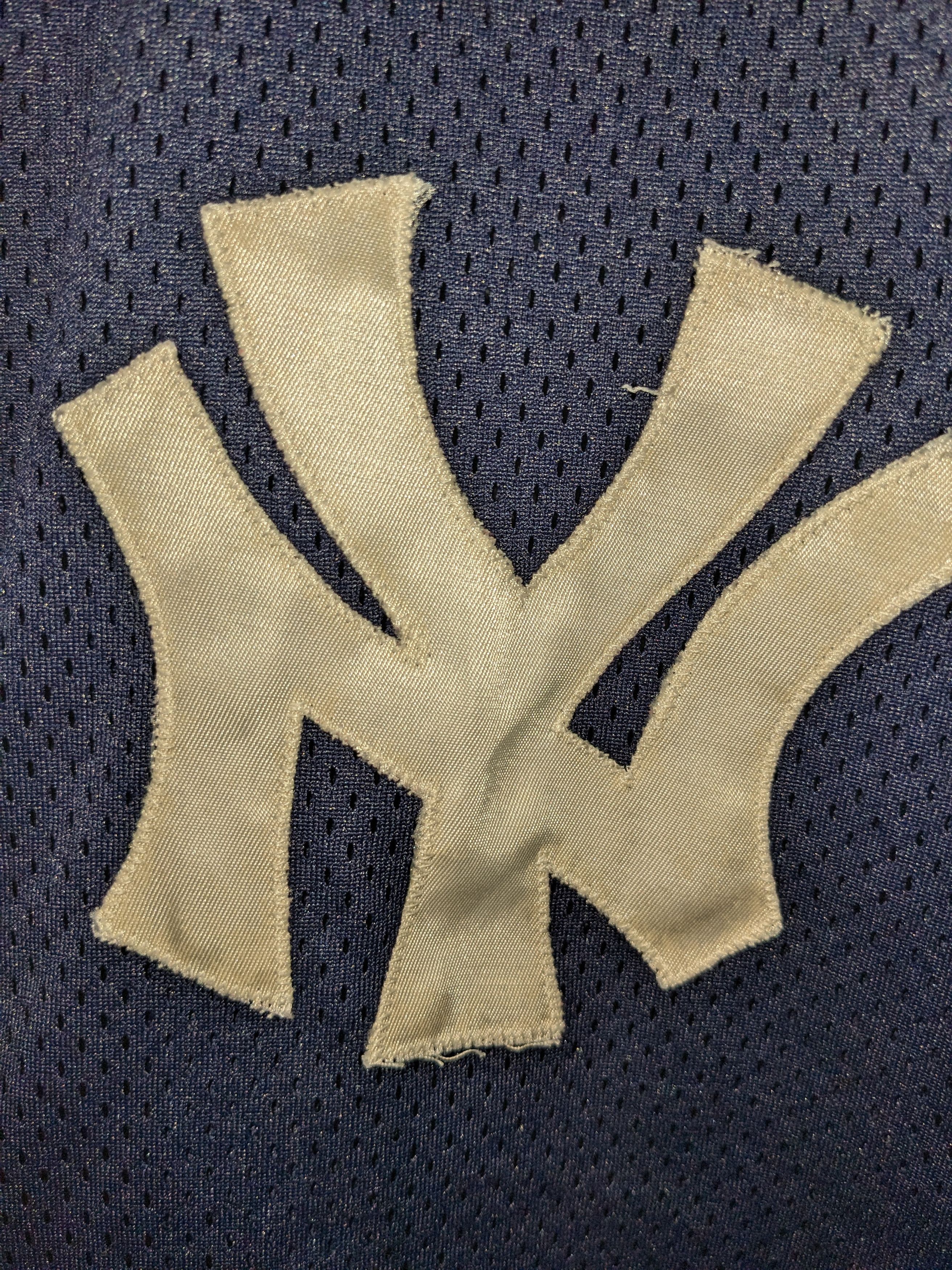 New York Yankees × Vintage Vintage 1998 New York Yankees MLB Baseball X-Large Jersey Size US XL / EU 56 / 4 - 3 Thumbnail