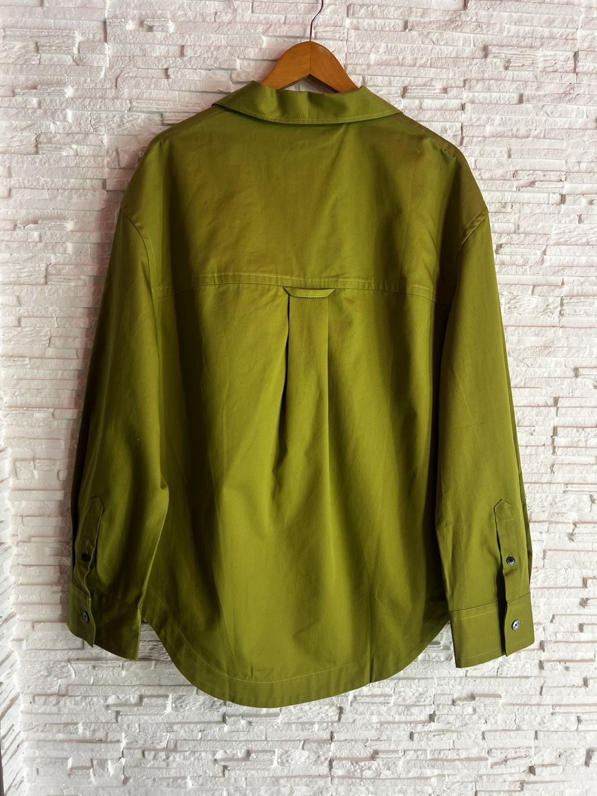 AMI Ami Paris Taupe Cotton Unisex Long Sleeve Shirt – Size M Size US M / EU 48-50 / 2 - 6 Thumbnail