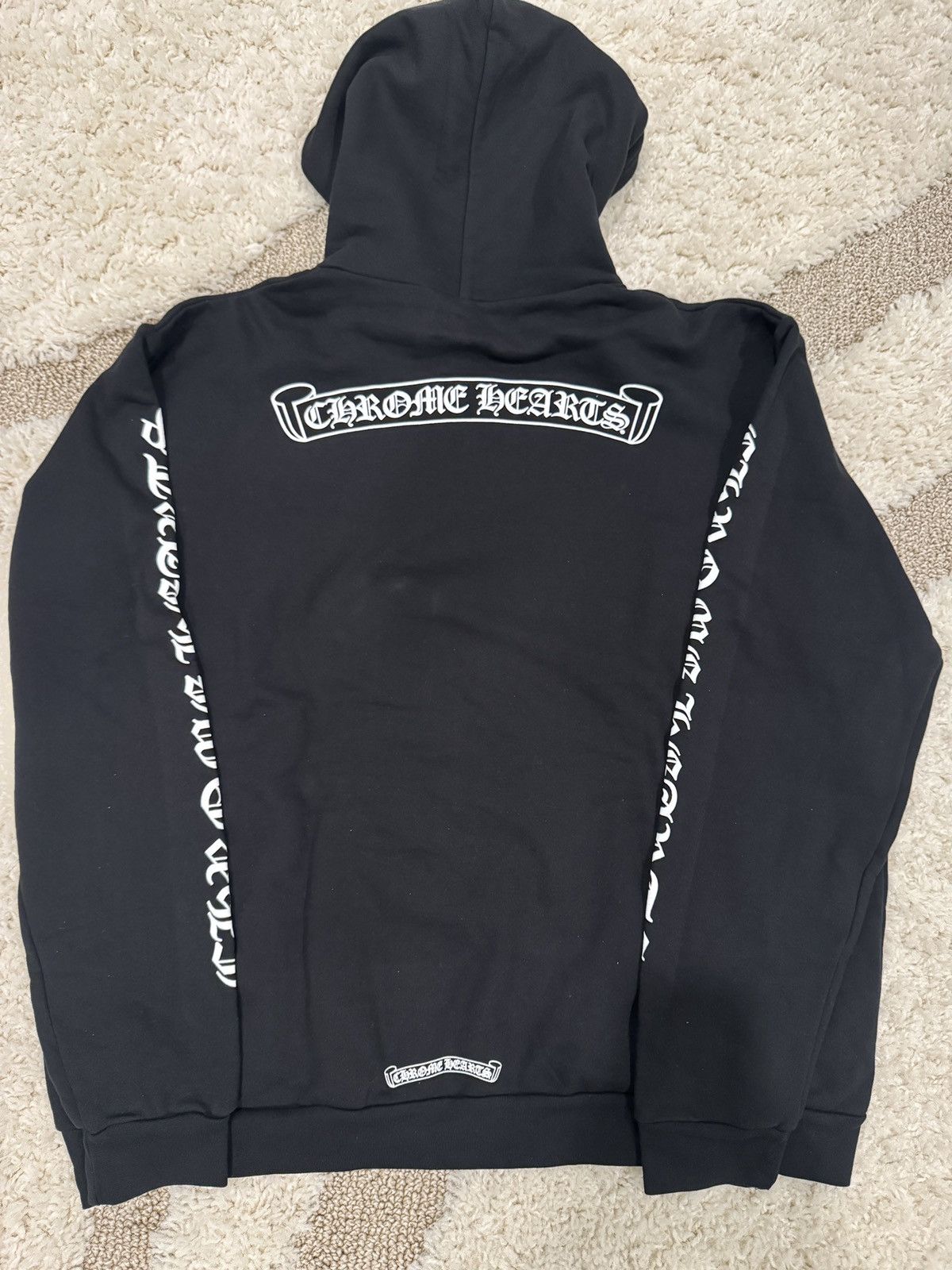 Chrome Hearts Chrome Hearts Scroll Script Hoodie Classic Size US XL / EU 56 / 4 - 3 Thumbnail