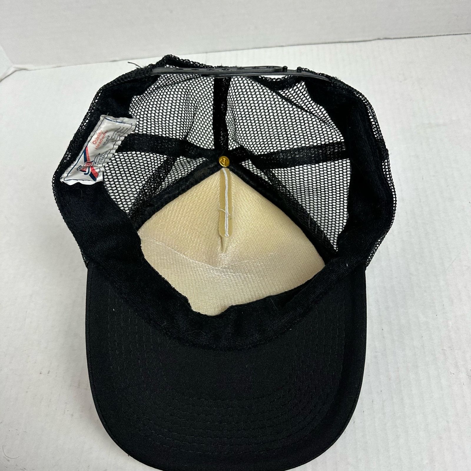 Otto Great Smoky Mts Black White Mesh Trucker Hat Cap Baseball Size ONE SIZE - 4 Thumbnail