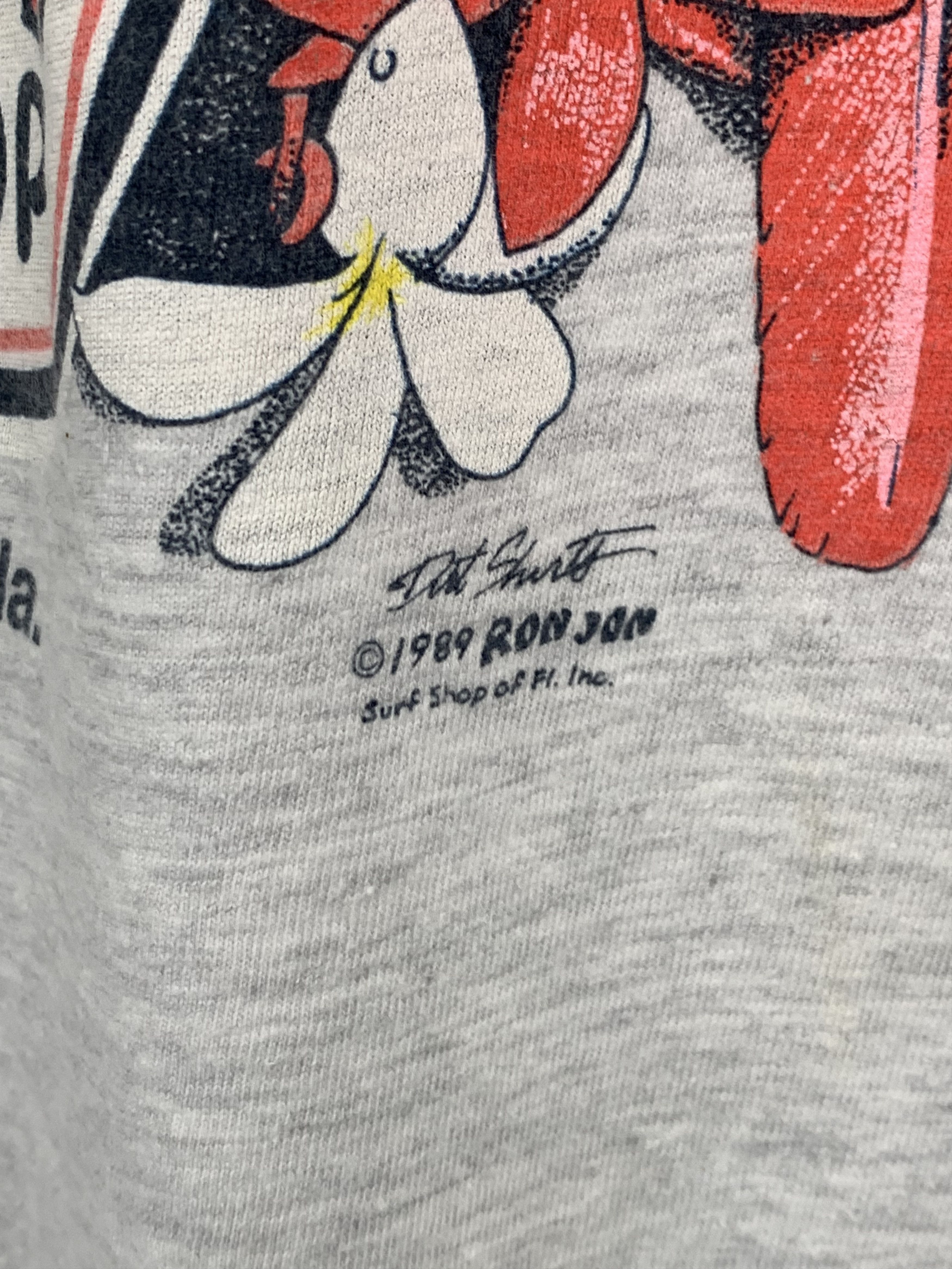 Ron Jon Surf Shop × Vintage Vintage 90s Ron Jon Surf T Shirt TA0100 Size US M / EU 48-50 / 2 - 9 Thumbnail