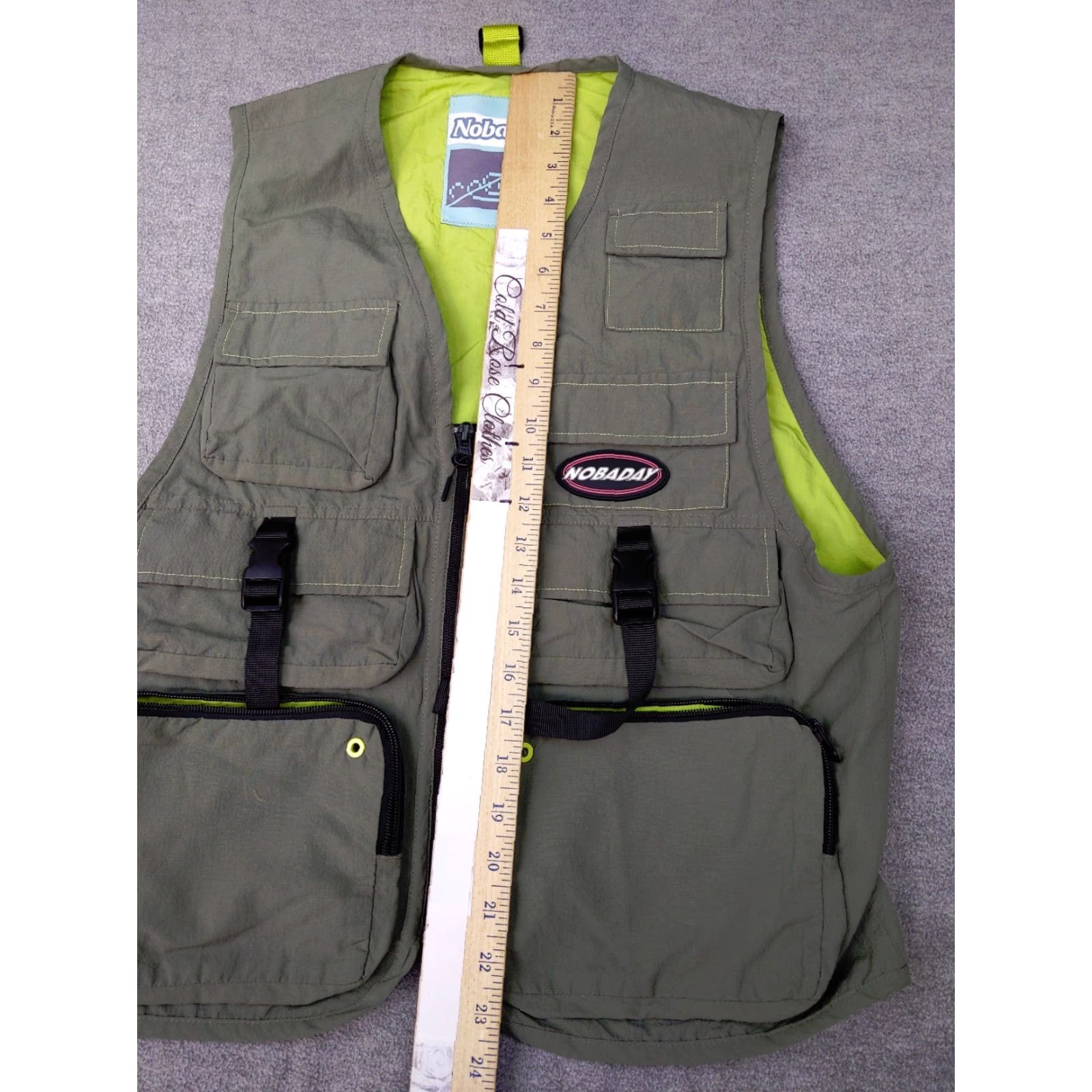 Filson Nobaday Vest Adult S Gray Waistcoat Fishing Utility Multi-Pocket Tactical Zip Filson Vest Fishing multi-pocket waistcoat Size US S / EU 44-46 / 1 - 6 Thumbnail