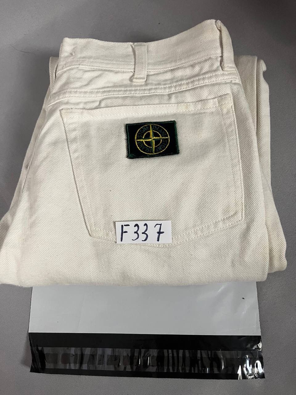 Stone Island Stone Island Denim White Milk Vintage Size US 32 / EU 48 - 23 Thumbnail