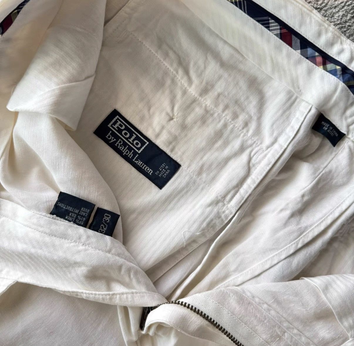 Polo Ralph Lauren Ralph Lauren Polo RL Silk Linen Pants K22 Size US 32 / EU 48 - 6 Thumbnail
