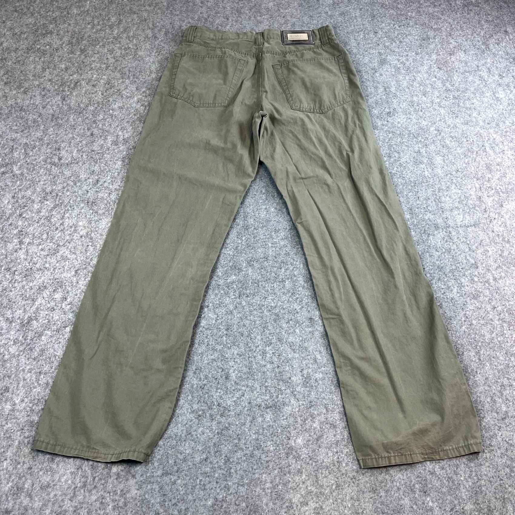 Hugo Boss Hugo Boss Chino Trousers Pants Straight 30 Regular Vintage VTG Green 5-Pocket Design Men’s Shirts? Size US 30 / EU 46 - 2 Thumbnail