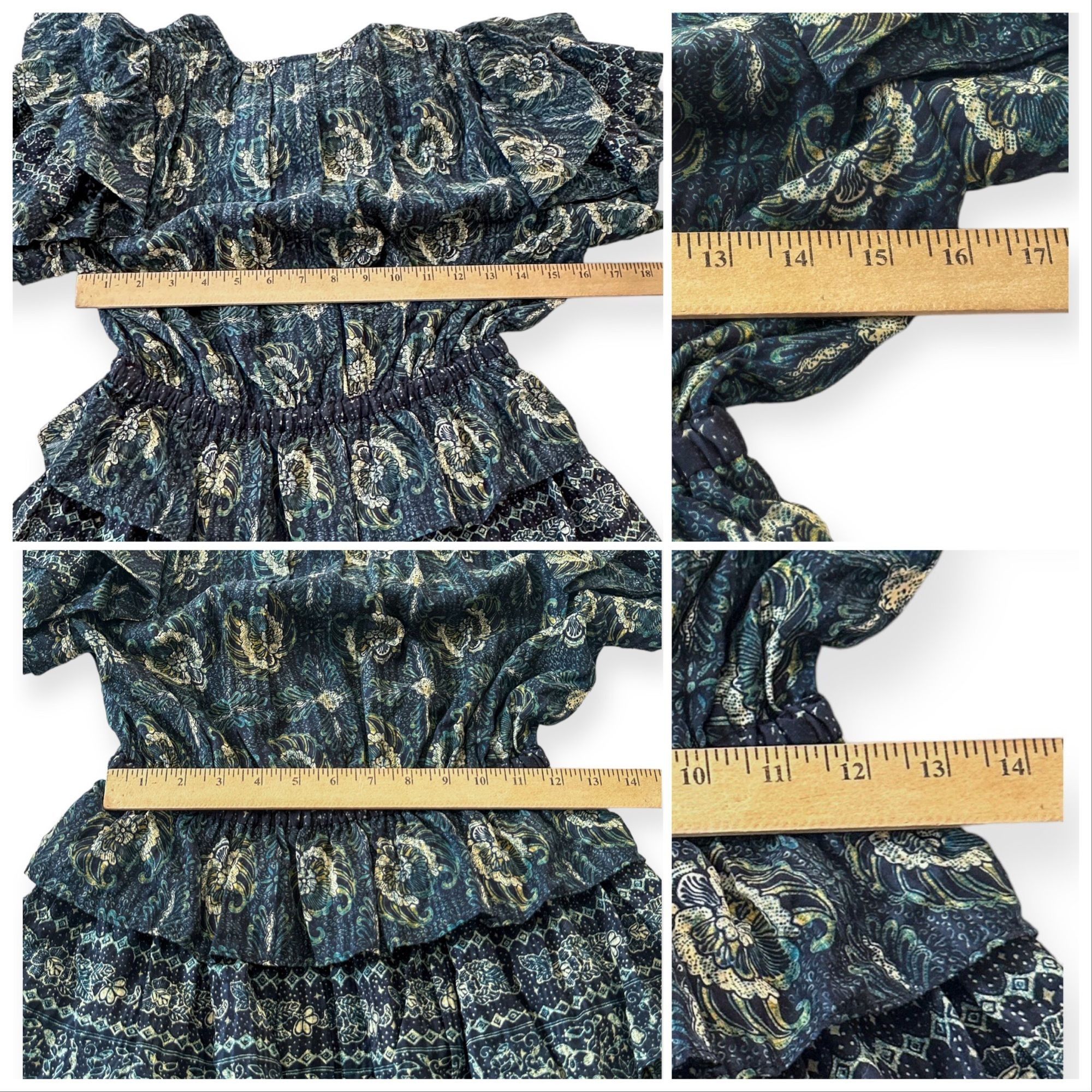 Ulla Johnson Ulla Johnson Kaitlyn Dress in Pacific, Size 0, Blue/green, N Size XS / US 0-2 / IT 36-38 - 13 Thumbnail