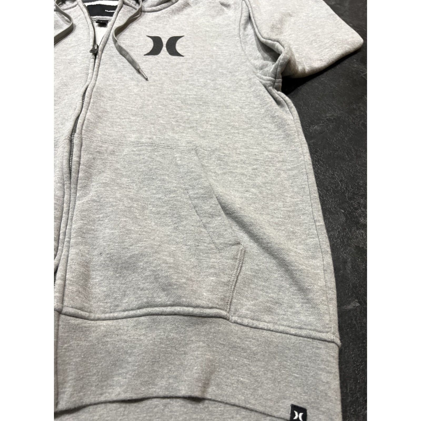 Hurley Hurley Hoodie Sweatshirt Full Zip Men's Size Medium Gray All Seasons Logo Modern Skateboarding Size US M / EU 48-50 / 2 - 2 Thumbnail