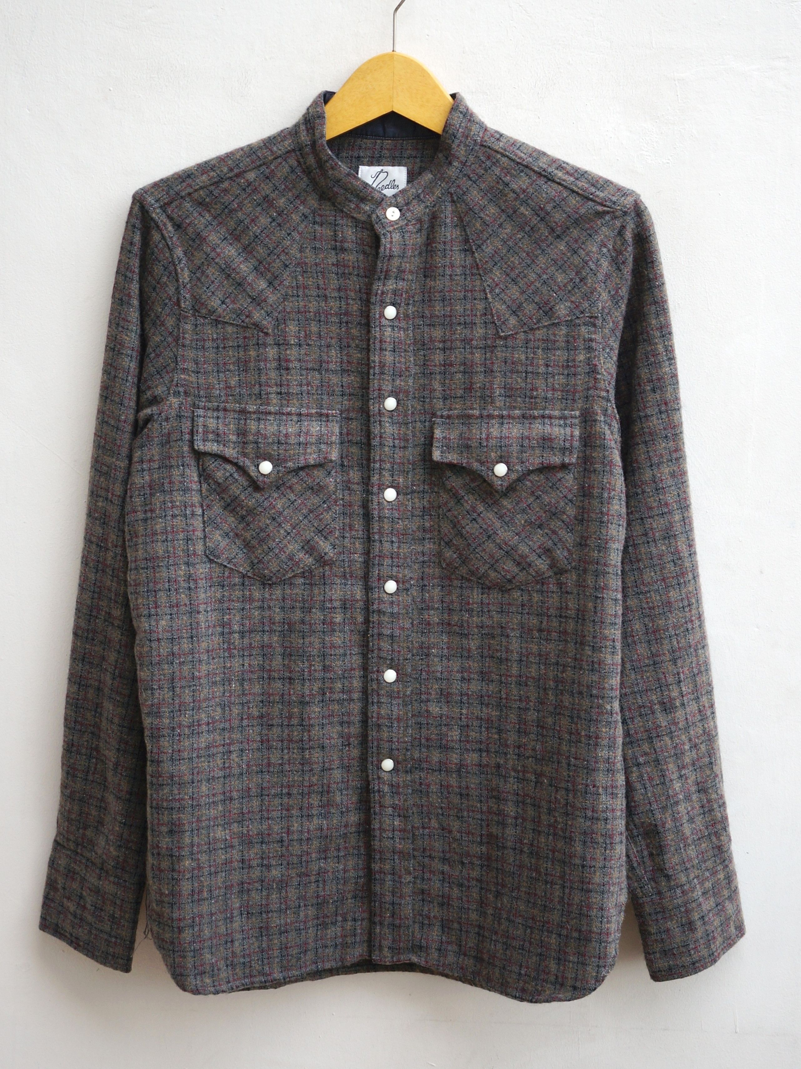 Needles needles classic shirt wool paisley JQ | Grailed