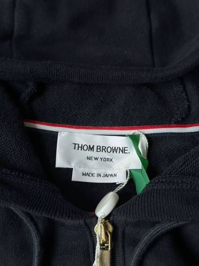 Thom Browne Thom Browne Blue knit jacket Size US XL / EU 56 / 4 - 3 Thumbnail