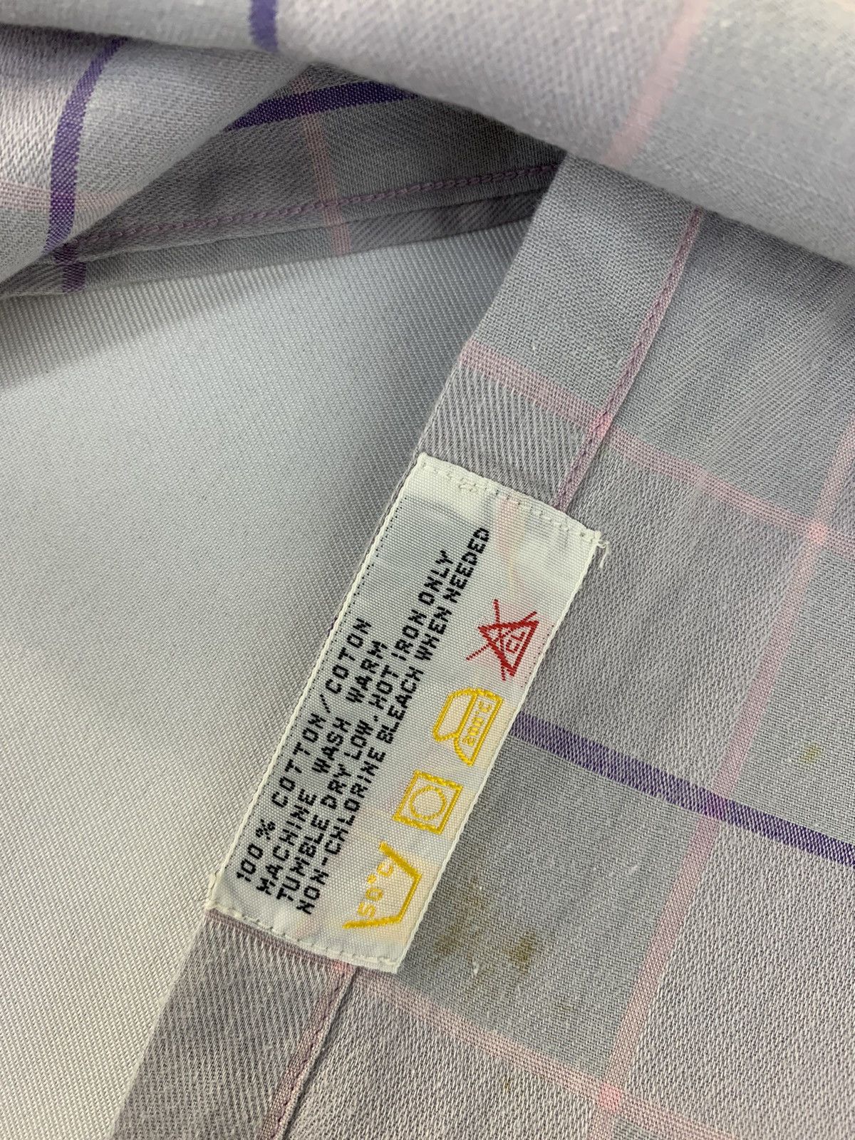 Yves Saint Laurent Vintage YSL Saint Laurent Menswear Checked Button Up Shirt Size US M / EU 48-50 / 2 - 9 Thumbnail