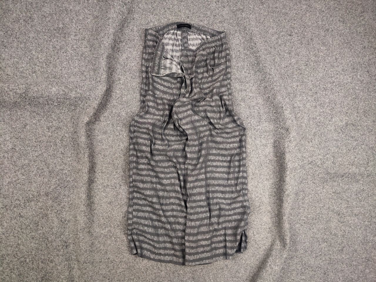 Gudrun Sjoden Gudrun Grenz Design Gray Patern cropped wide leg capri Pants Size 36" / US 14 / IT 50 - 1 Thumbnail