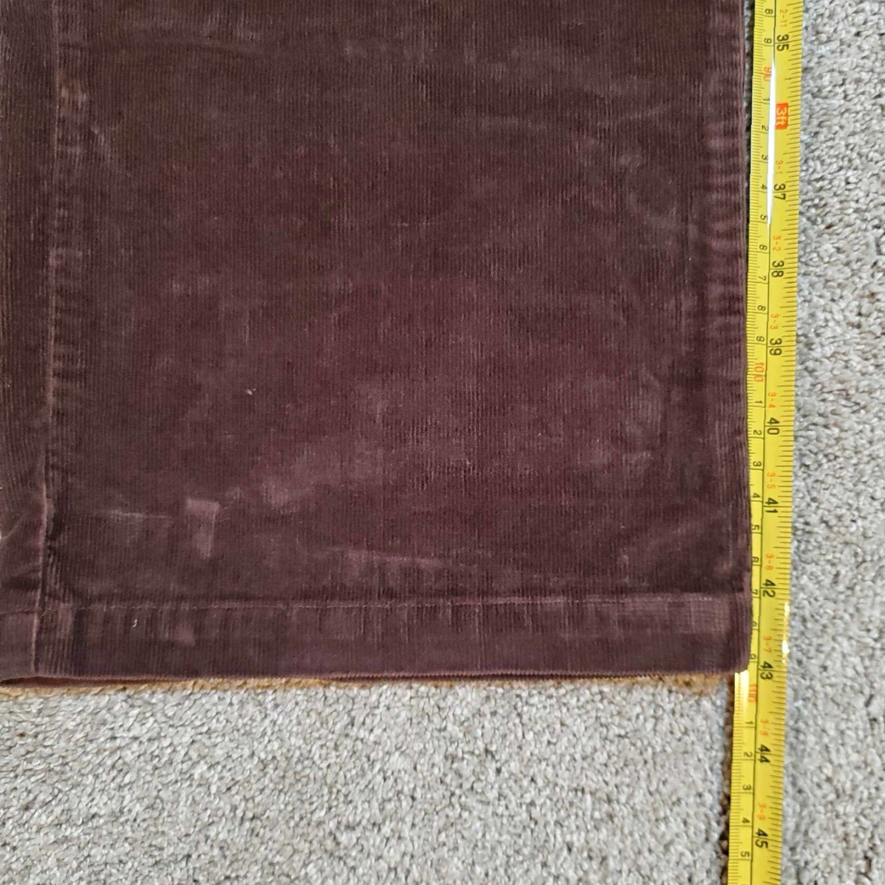 Dockers Dockers Women's Corduroy Pants Wide-Leg 14M Regular 30.5in Inseam Brown Chino Pockets Vintage? Size 36" / US 14 / IT 50 - 6 Thumbnail