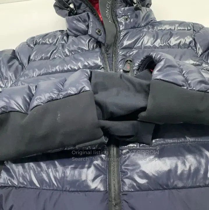 Moncler Moncler Solid Spliced Hooded Down Jacket. Size US S / EU 44-46 / 1 - 2 Thumbnail