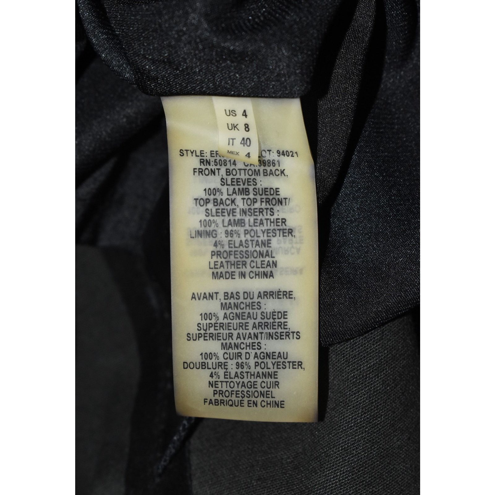 Elie Tahari NWT ELIE TAHARI Lamb Leather Suede Kellen Sheath Dress Sz 4 Size S / US 4 / IT 40 - 7 Thumbnail