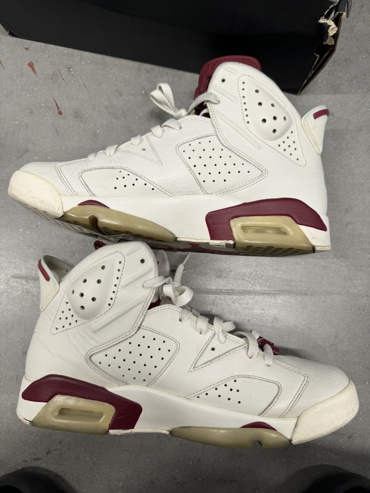 Jordan Brand Used Jordan 6 “Maroon” Size 10 Size US 10 / EU 43 - 4 Thumbnail