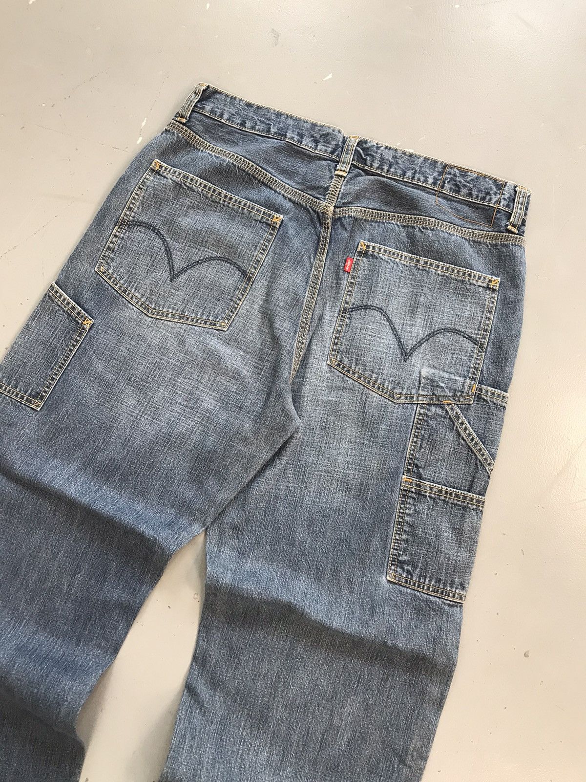 Levi's × Vintage Vintage Levi’s carpenter red tab denim Size US 35 - 7 Thumbnail