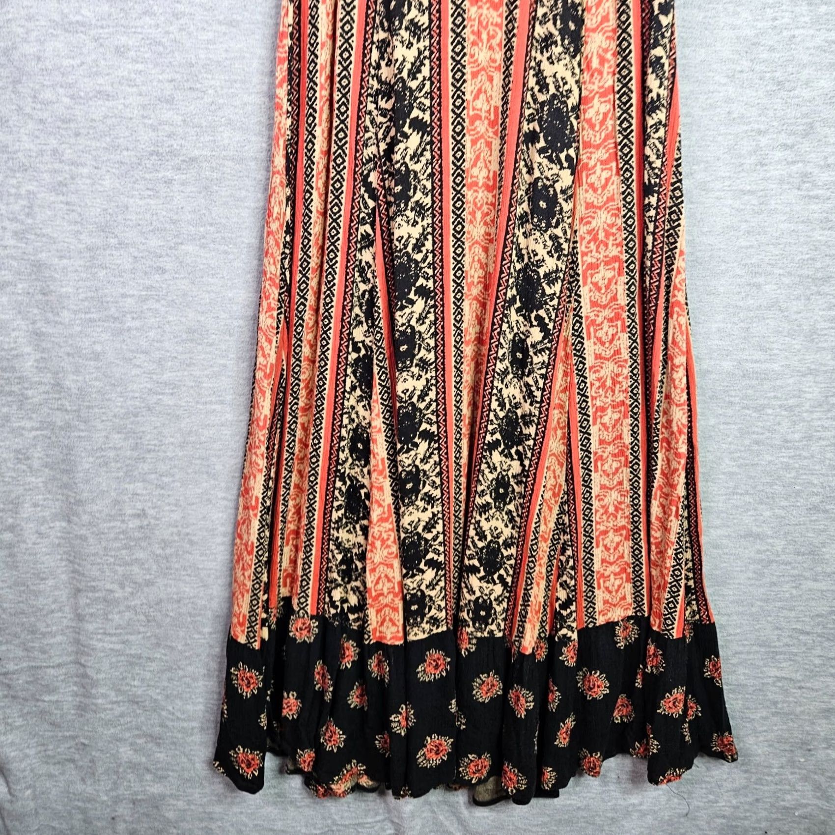 Free People Free People Maxi Women’s Dress Size 0 Colorful Multicolor A-Line Sleeveless Round Neck Casual 4 Seasons Womens Size XS / US 0-2 / IT 36-38 - 7 Thumbnail