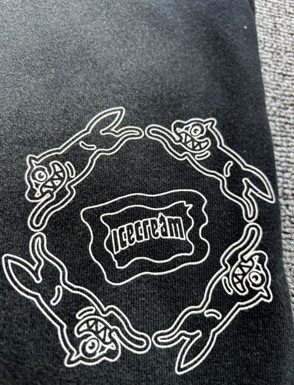 Billionaire Boys Club ICECREAM Black Sweatpants ICECREAM Collaboration Size US 42 / EU 58 - 3 Thumbnail