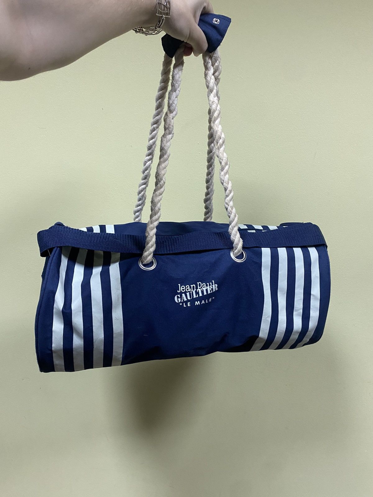Japanese Brand × Jean Paul Gaultier Jean Paul Gaultier Duffle sport big bag Weekend RARE Size ONE SIZE - 2 Thumbnail