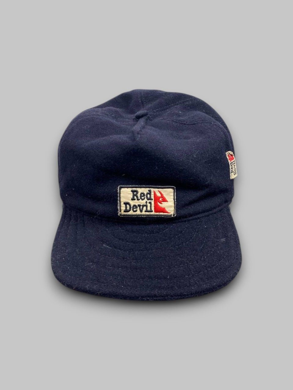 Italic vintage red devil wool ski cap made in italy Size ONE SIZE - 1 Thumbnail