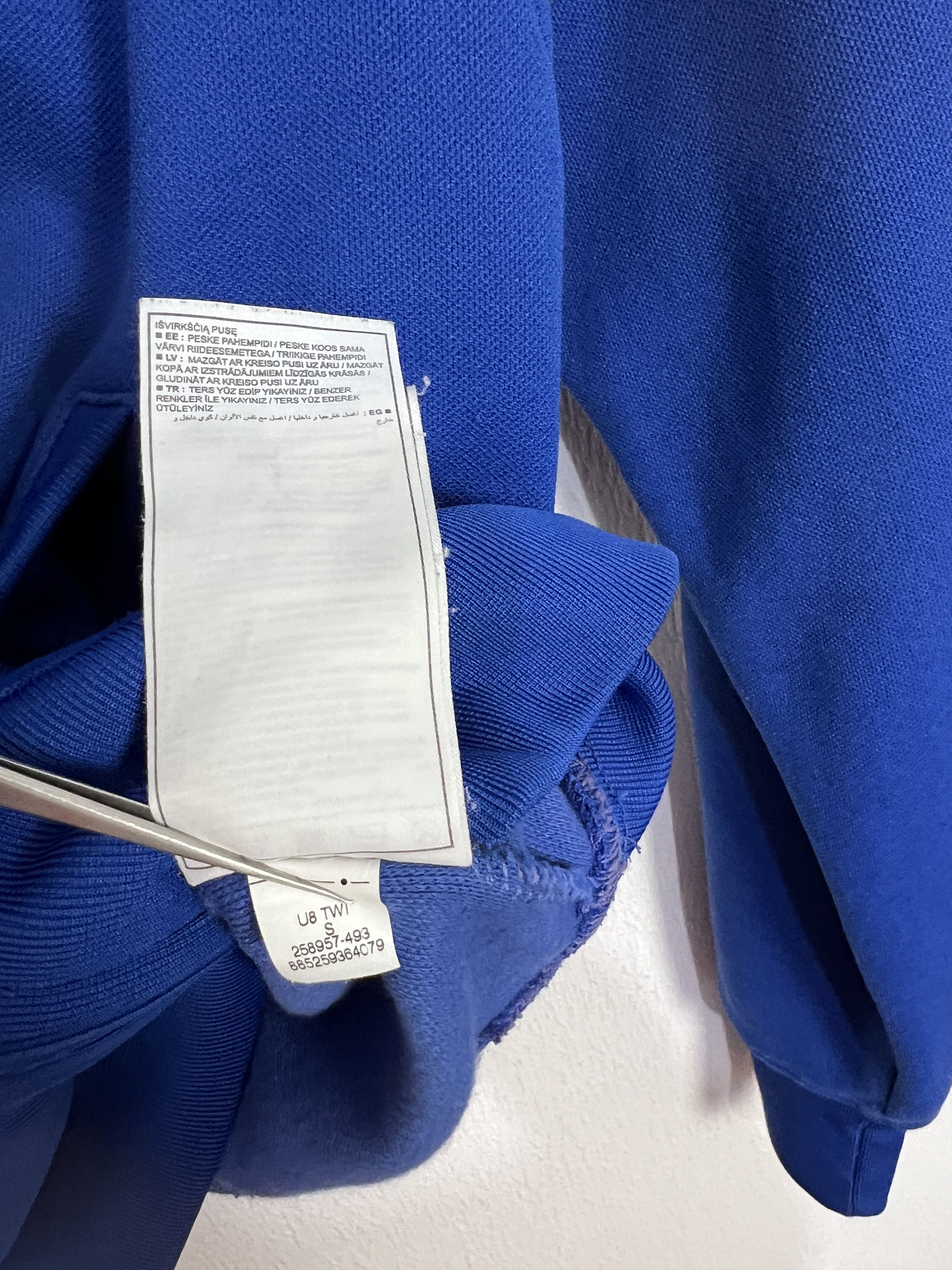 Nike Vintage Nike Brazil Football Blue Jacket Soccer Track Top Size US S / EU 44-46 / 1 - 11 Thumbnail