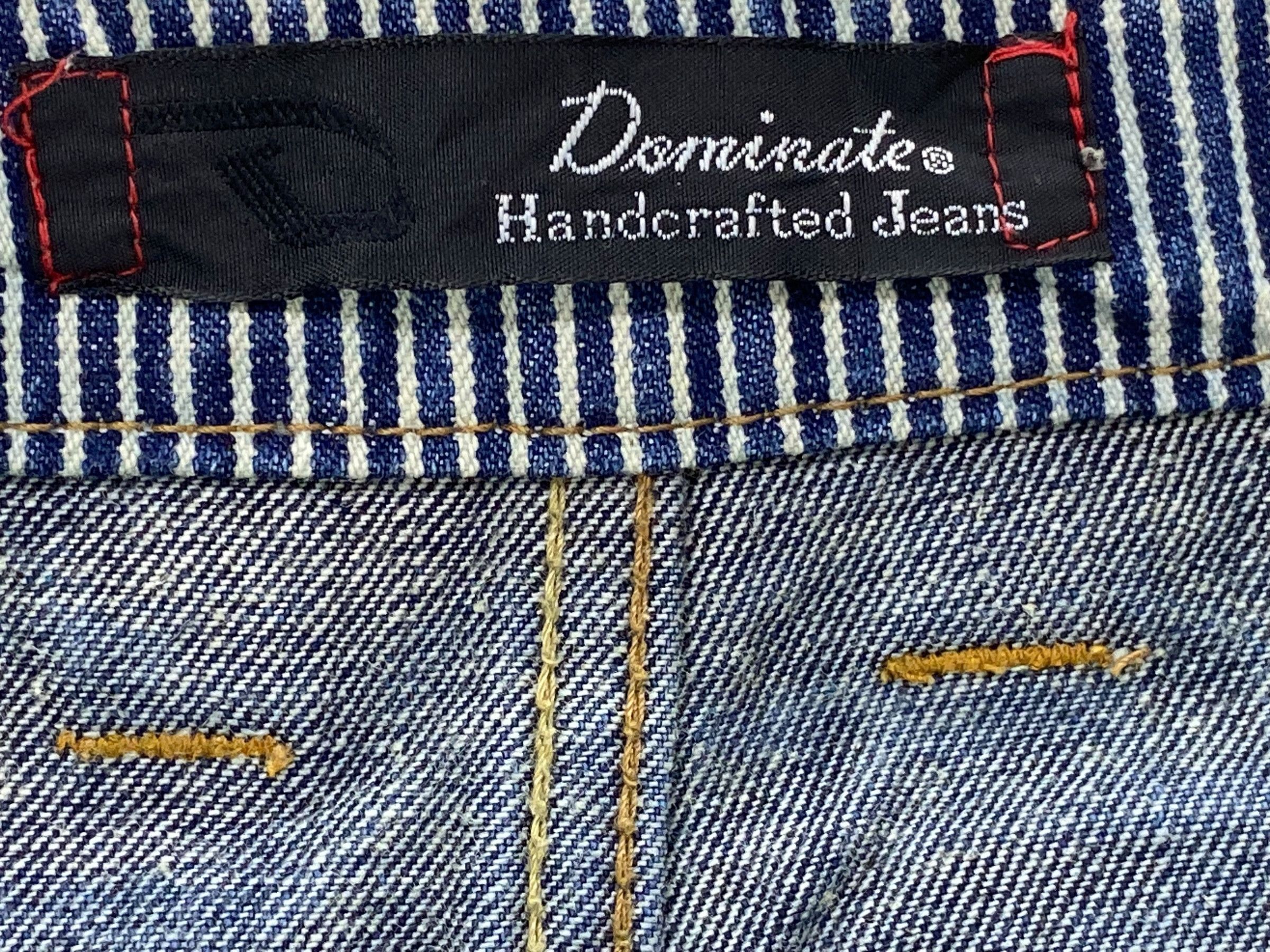 Japanese Brand Dominates Jeans Double Waist Jeans Japanese Jeans Size US 30 / EU 46 - 9 Thumbnail