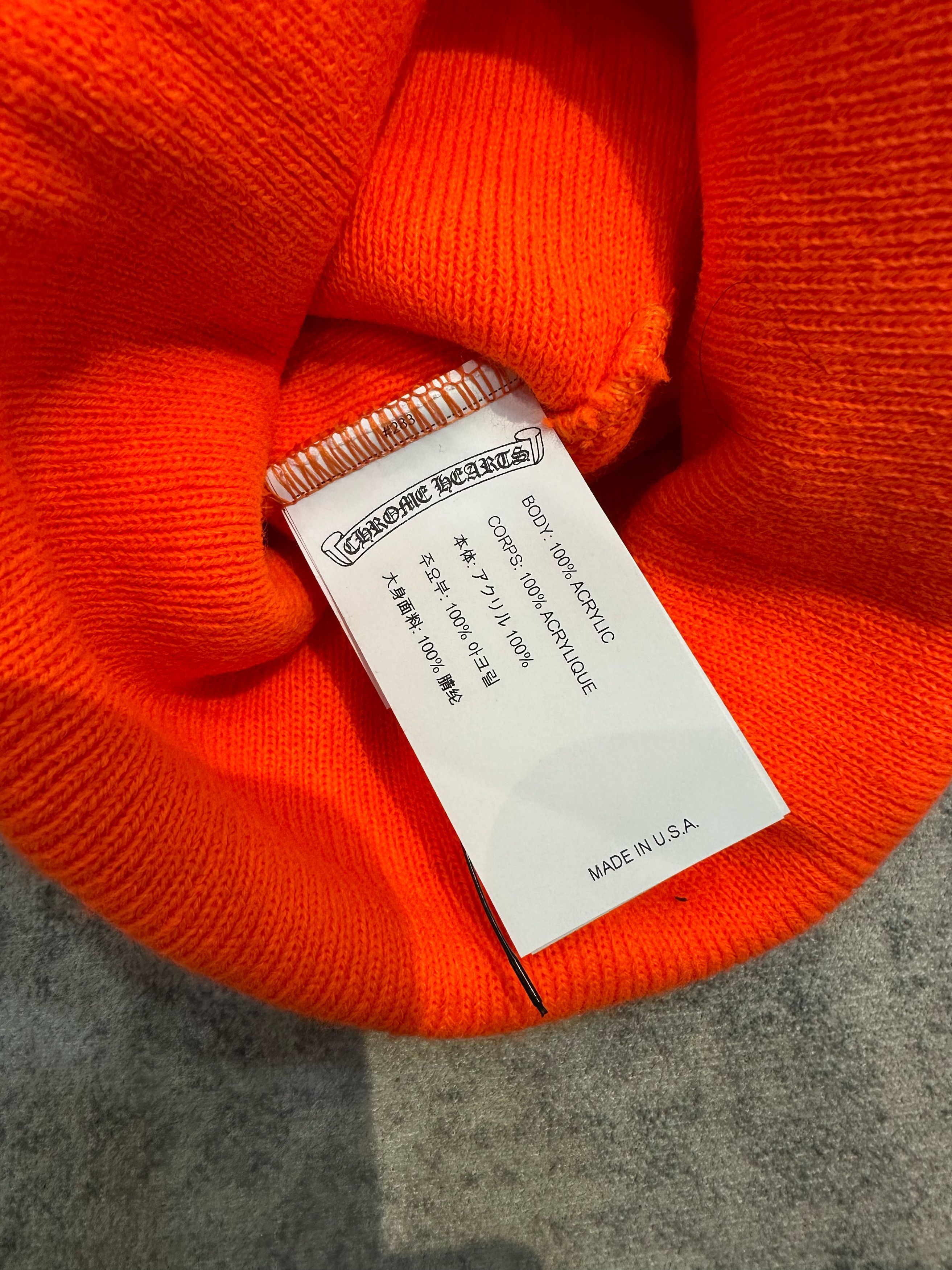Chrome Hearts CHROME HEARTS Classic Beanie Size ONE SIZE - 6 Thumbnail