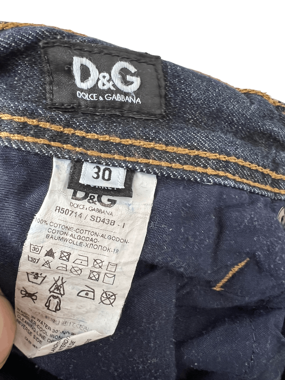 Dolce & Gabbana Dolce & Gabbana Denim Jeans 30 Size US 30 / EU 46 - 5 Thumbnail