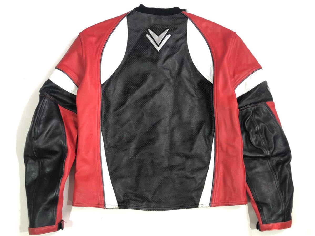 Ferrari × Honda × Yamaha Frank Thomas Motorcycle Leather Jacket Racing Size US L / EU 52-54 / 3 - 13 Thumbnail