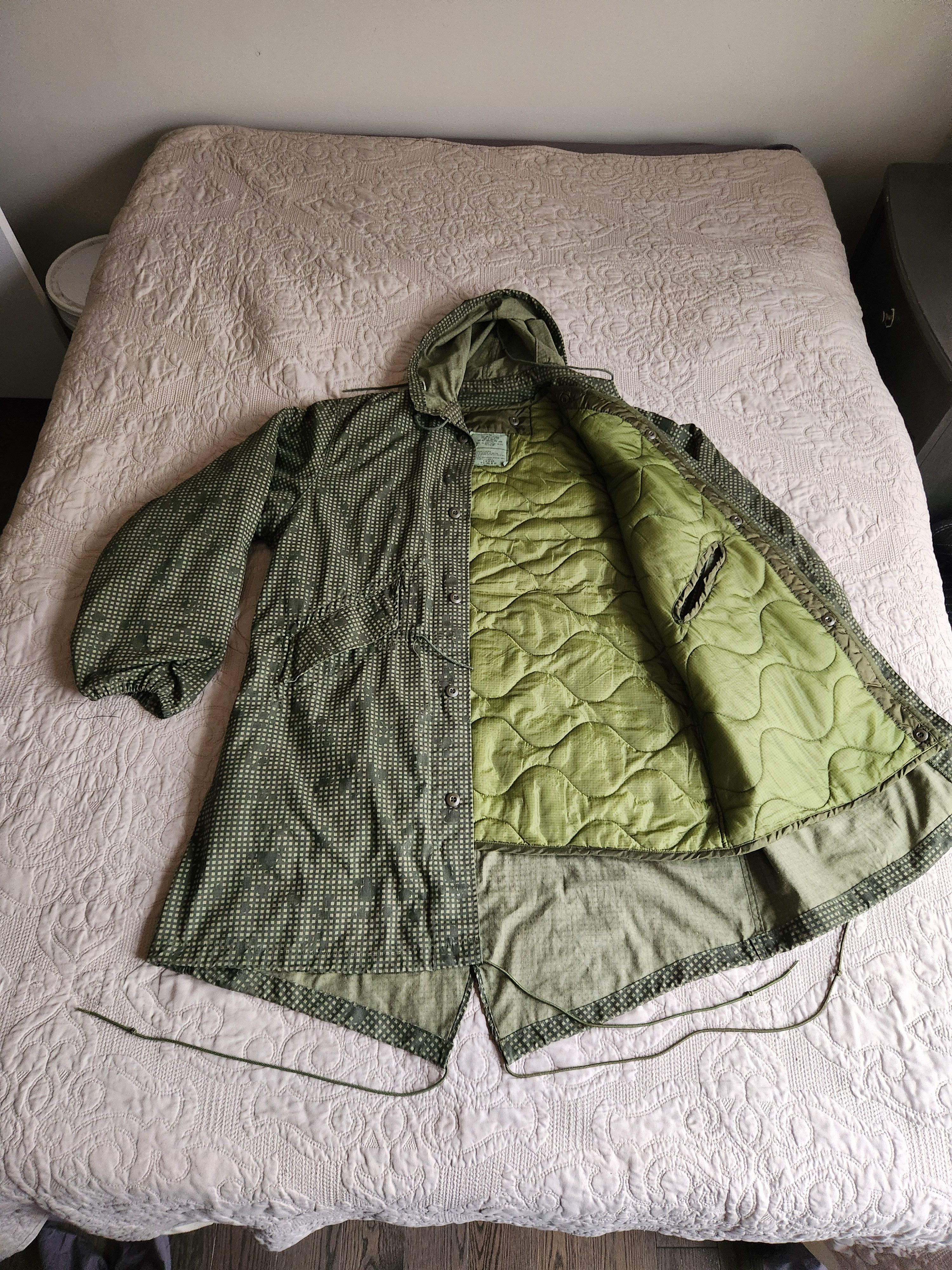 Vintage Desert Night Camo Fishtail Parka and Liner Size US L / EU 52-54 / 3 - 3 Thumbnail