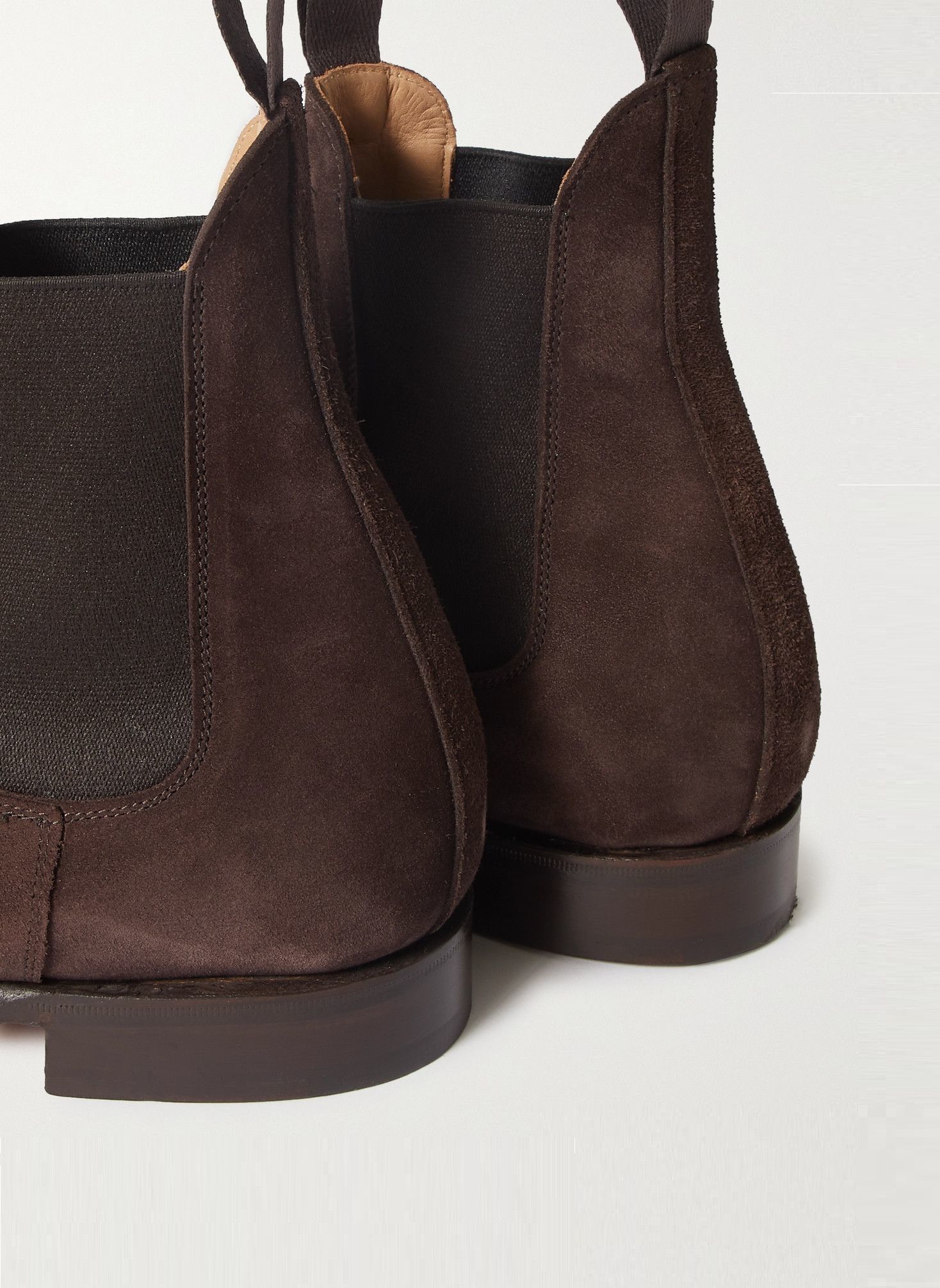 Tricker's Tricker's Gigio Chelsea Boots - Coffee Ox Reverse Suede Size US 8.5 / EU 41-42 - 3 Thumbnail