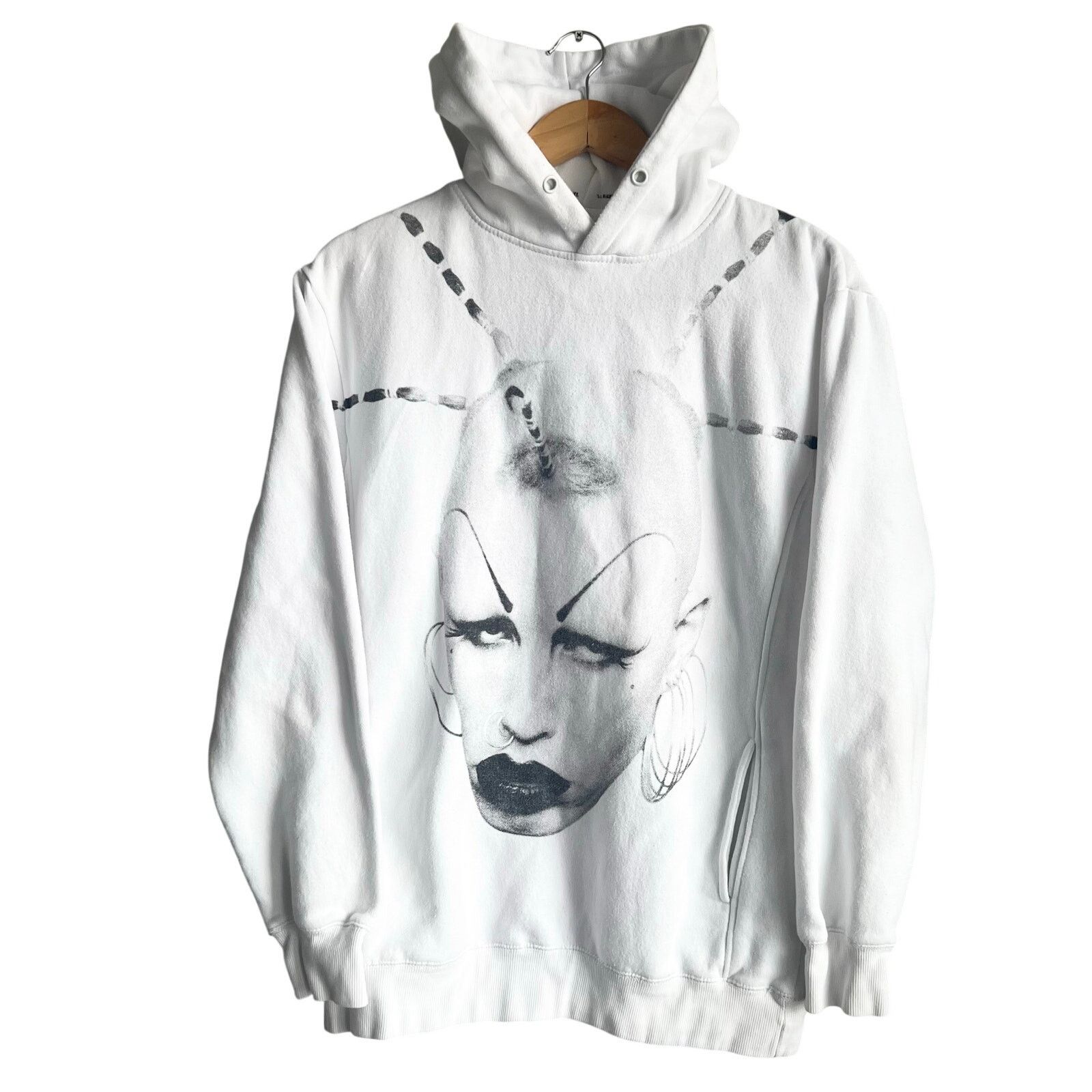 Other Opening Ceremony x New York Club Kid White Hoodie Lrg 21x29 Size US L / EU 52-54 / 3 - 1 Thumbnail