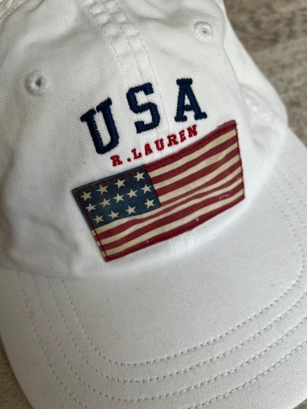 Polo Ralph Lauren Polo Ralph Lauren USA One Size White Rare 2000s Small Pony Size ONE SIZE - 3 Thumbnail