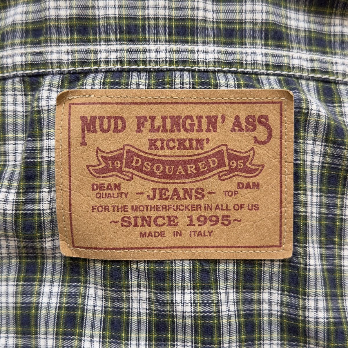 Dsquared2 S/S 2003 Dsquared2 Mud Flingin’ Western Button-up Shirt Size US M / EU 48-50 / 2 - 6 Thumbnail