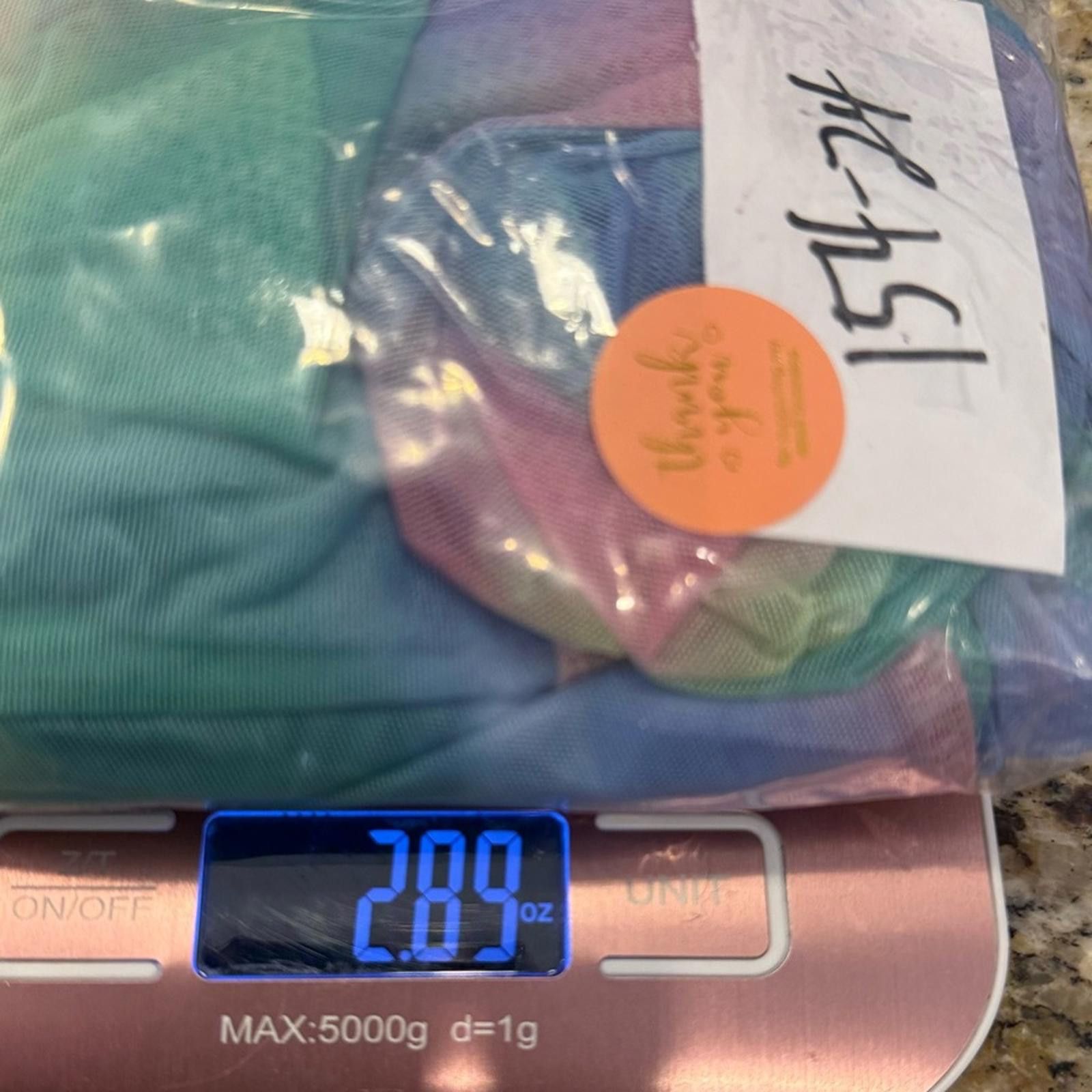 Other Davi & Dani pastel rainbow striped sheer ruched top SZ M Size M / US 6-8 / IT 42-44 - 12 Thumbnail