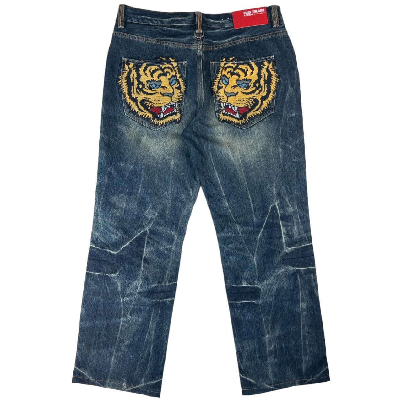 Other Vintage Big Train Japanese Embroidered Denim Jeans Size W36 Size US 36 / EU 52 - 2 Thumbnail