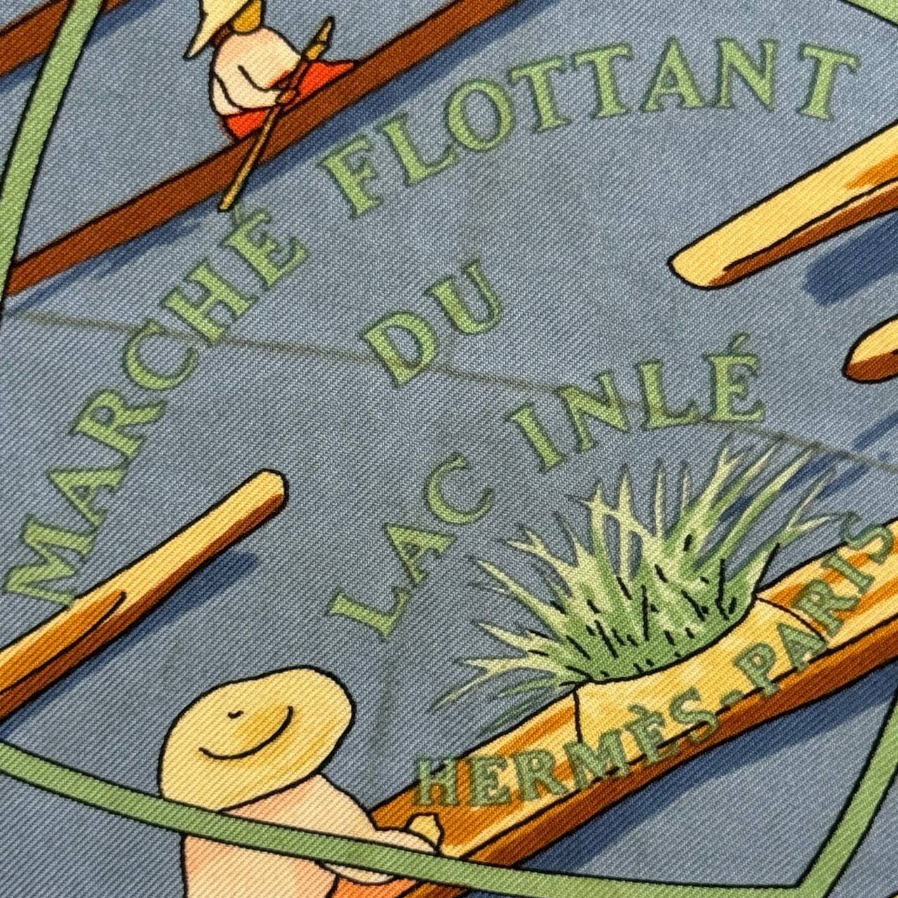 Hermes Hermes "Marche Flottant du Lac Inle" by D. Rybaltchenko Size ONE SIZE - 7 Thumbnail