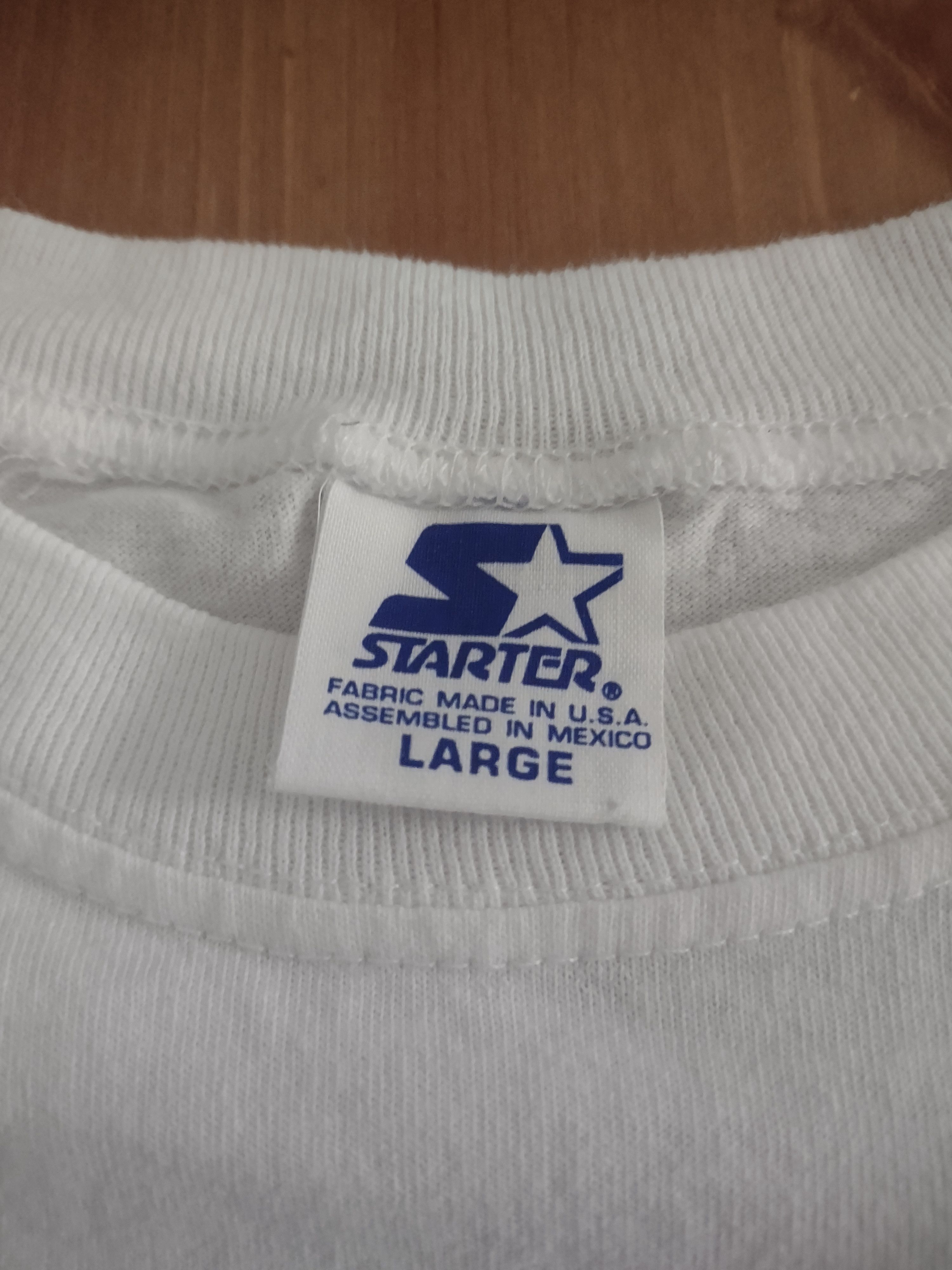 NHL × Starter × Vintage Vintage 90s Florida Panthers 96 ECF Single Stitched Tee Size US L / EU 52-54 / 3 - 9 Thumbnail