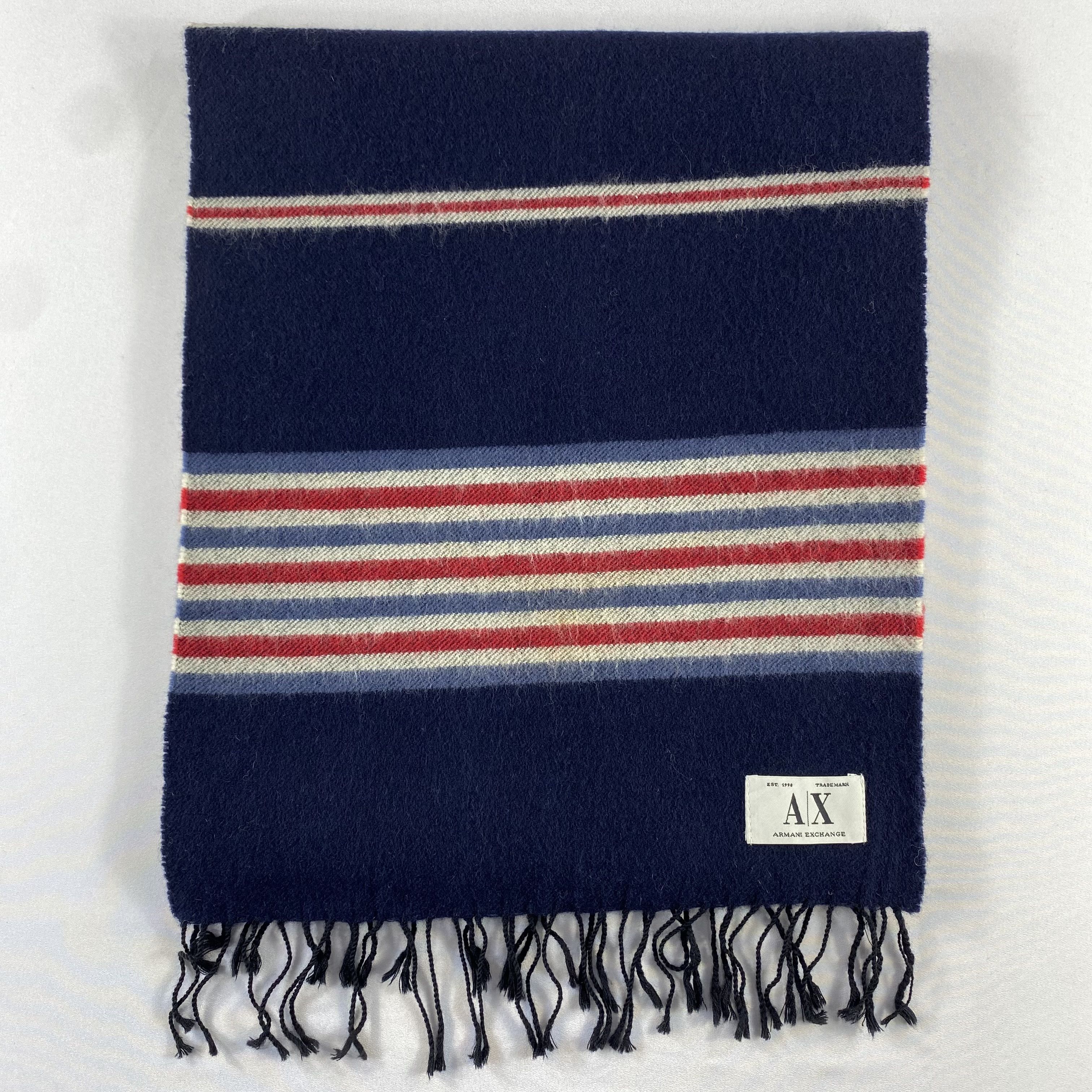 Armani Exchange Armani Exchange Scarf Neck Wrap Wool Muffler Size ONE SIZE - 2 Thumbnail