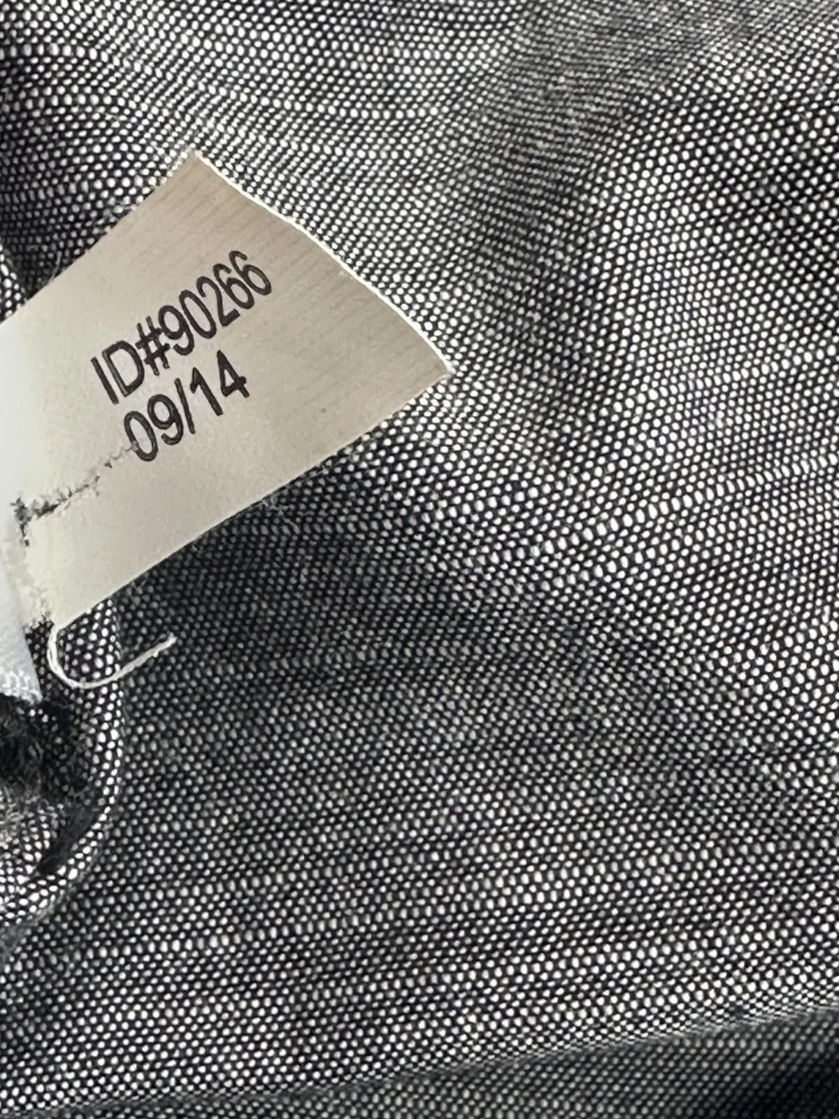 Express Express Fitted 100% Cotton Button-Up Gray Mens L 16-16.5 Size US L / EU 52-54 / 3 - 5 Thumbnail
