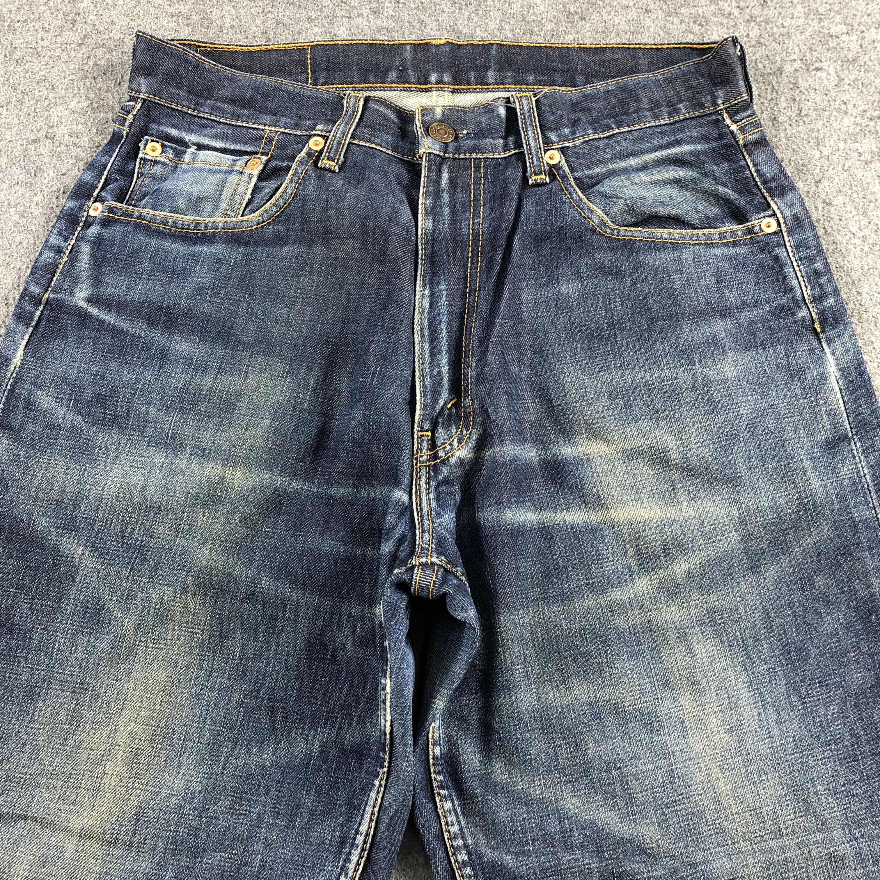 Levi's 90s Vintage Blue Wash Levis 515 Jeans-J1864 Size US 31 - 3 Thumbnail