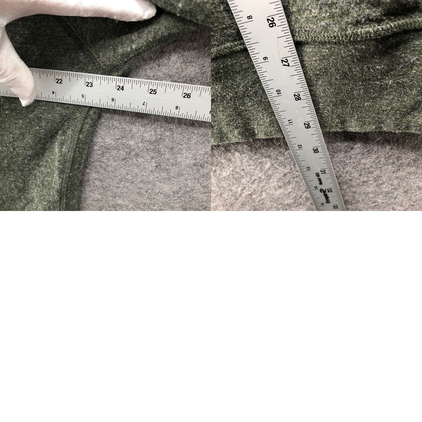 J.Crew J. Crew Hoodie Mens L Olive Green 100% Cotton Double Knit Pullover Size US L / EU 52-54 / 3 - 8 Thumbnail